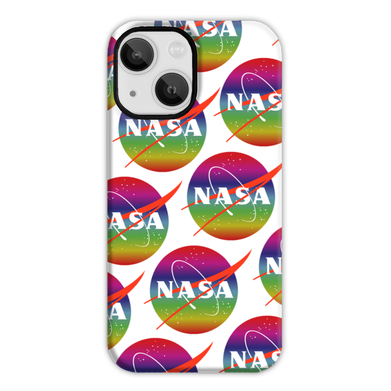 NASA Rainbow Tough Phone Case