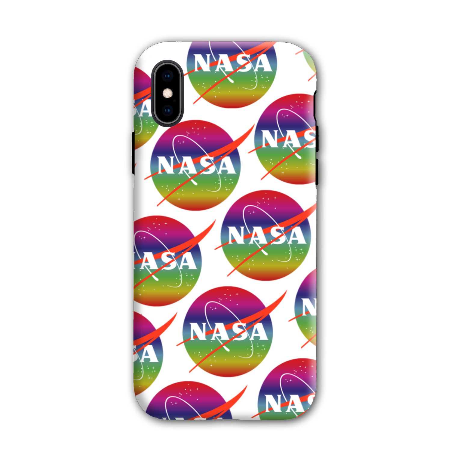 NASA Rainbow Tough Phone Case