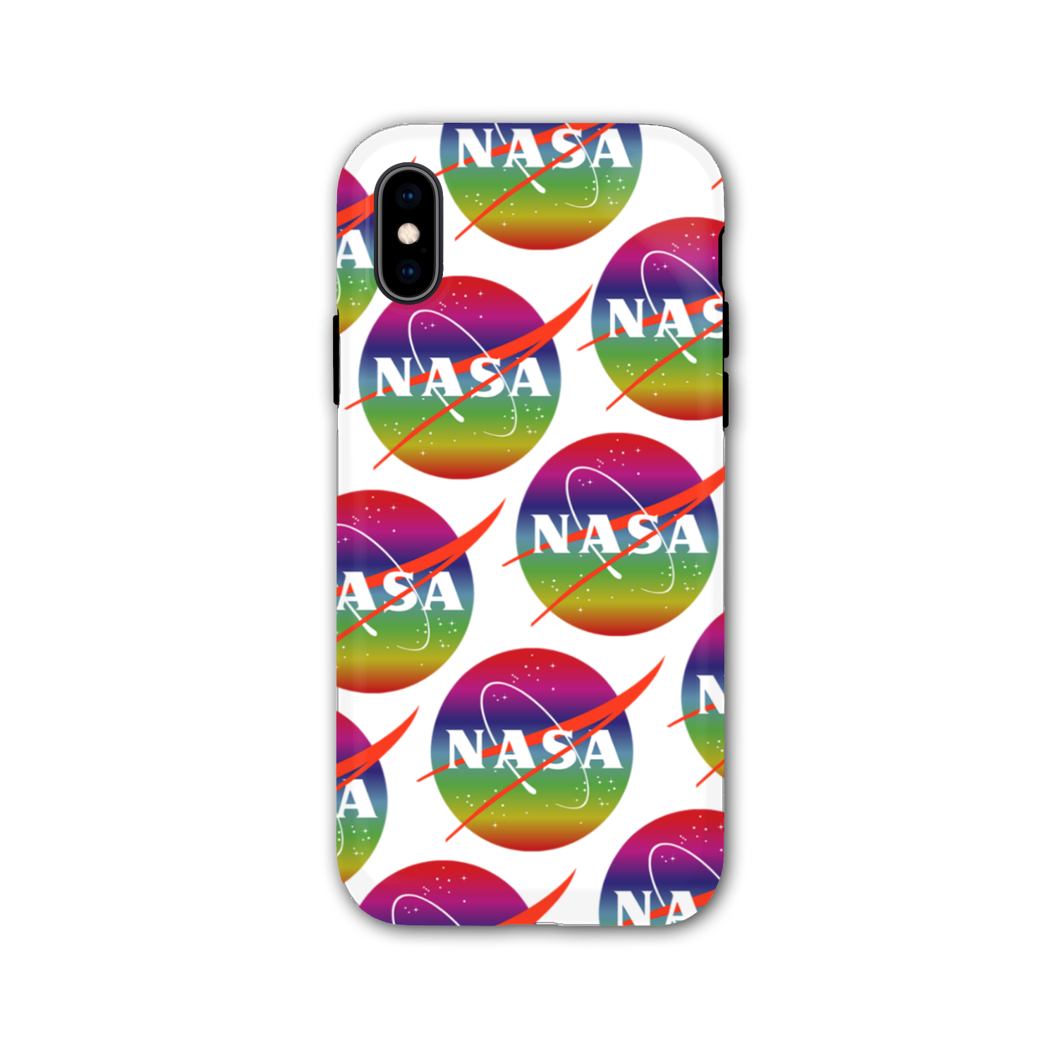 NASA Rainbow Tough Phone Case