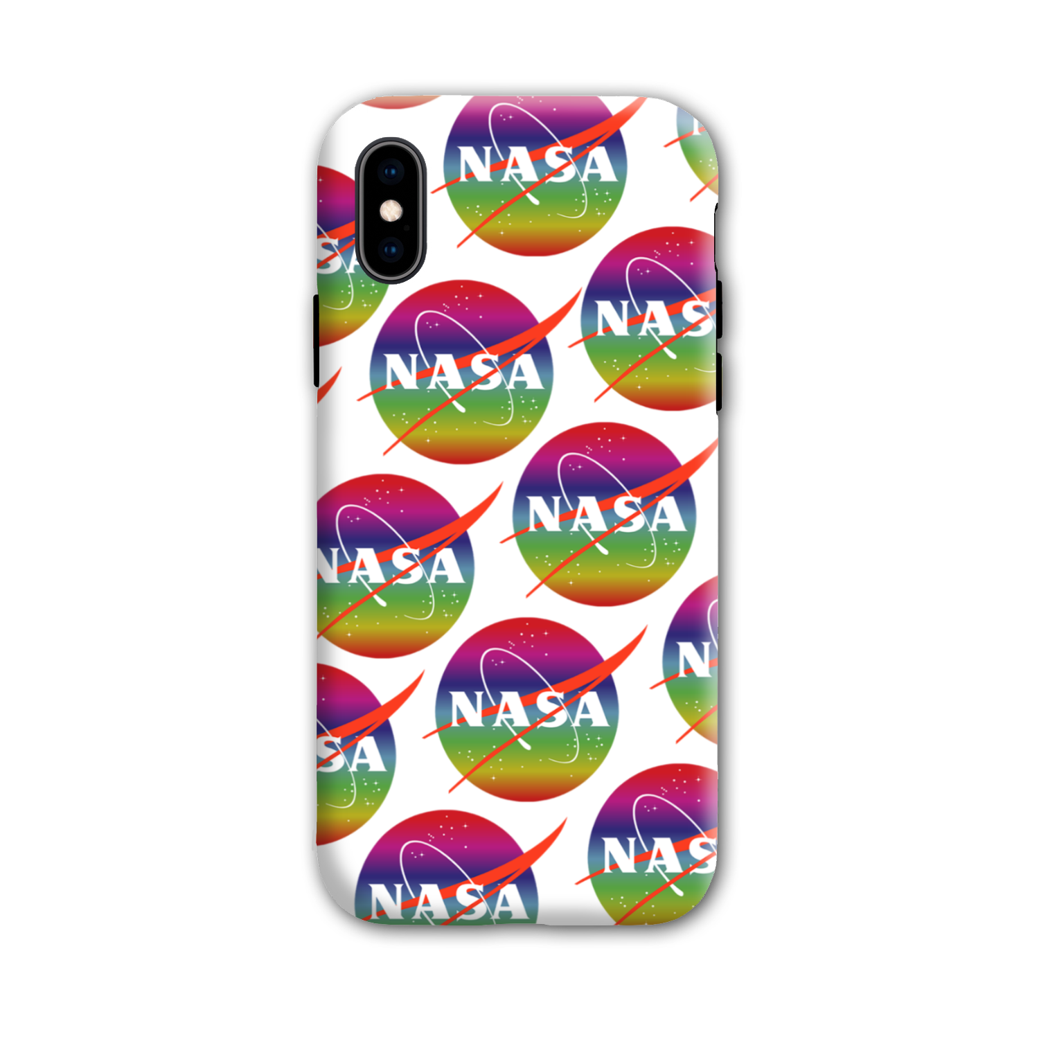 NASA Rainbow Tough Phone Case