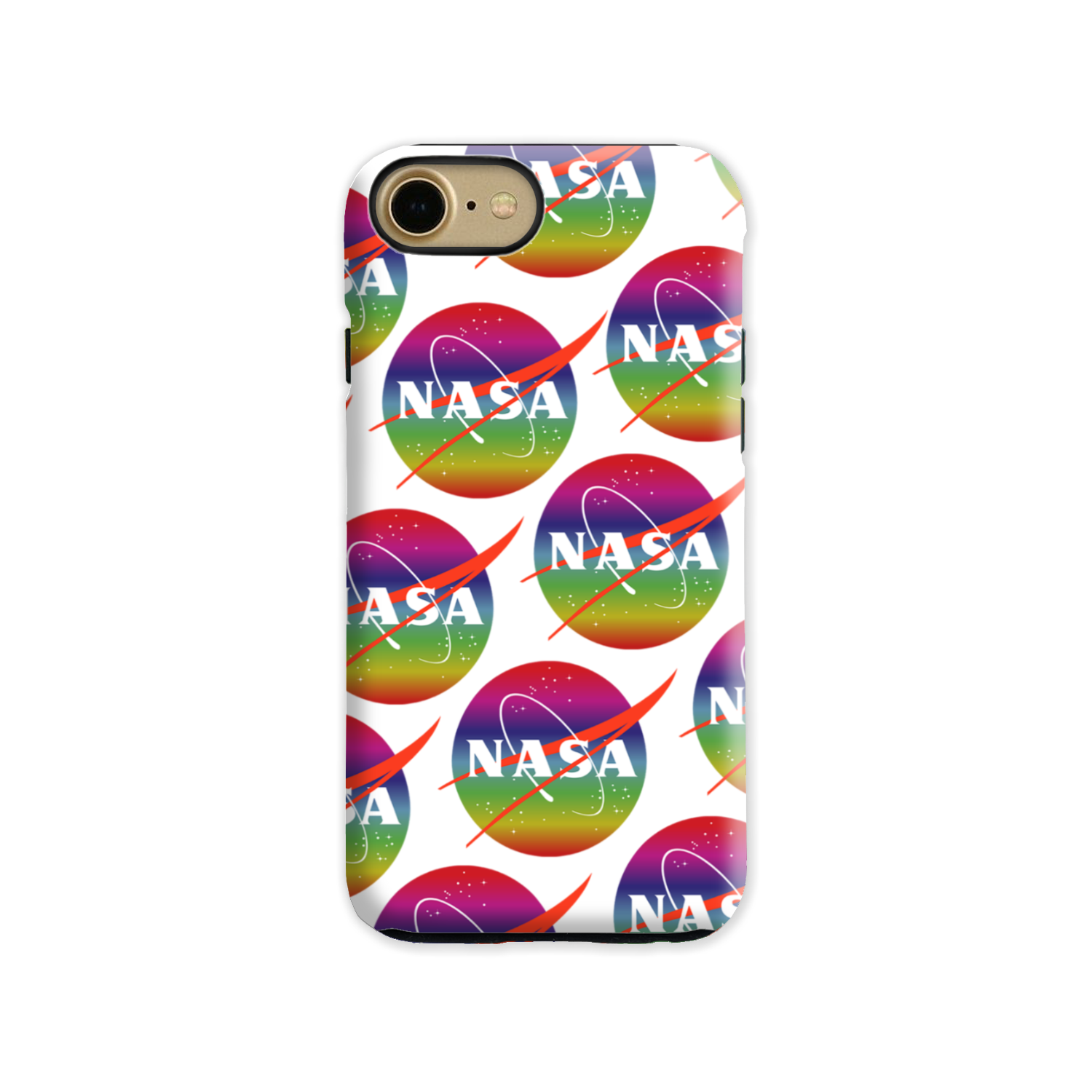 NASA Rainbow Tough Phone Case