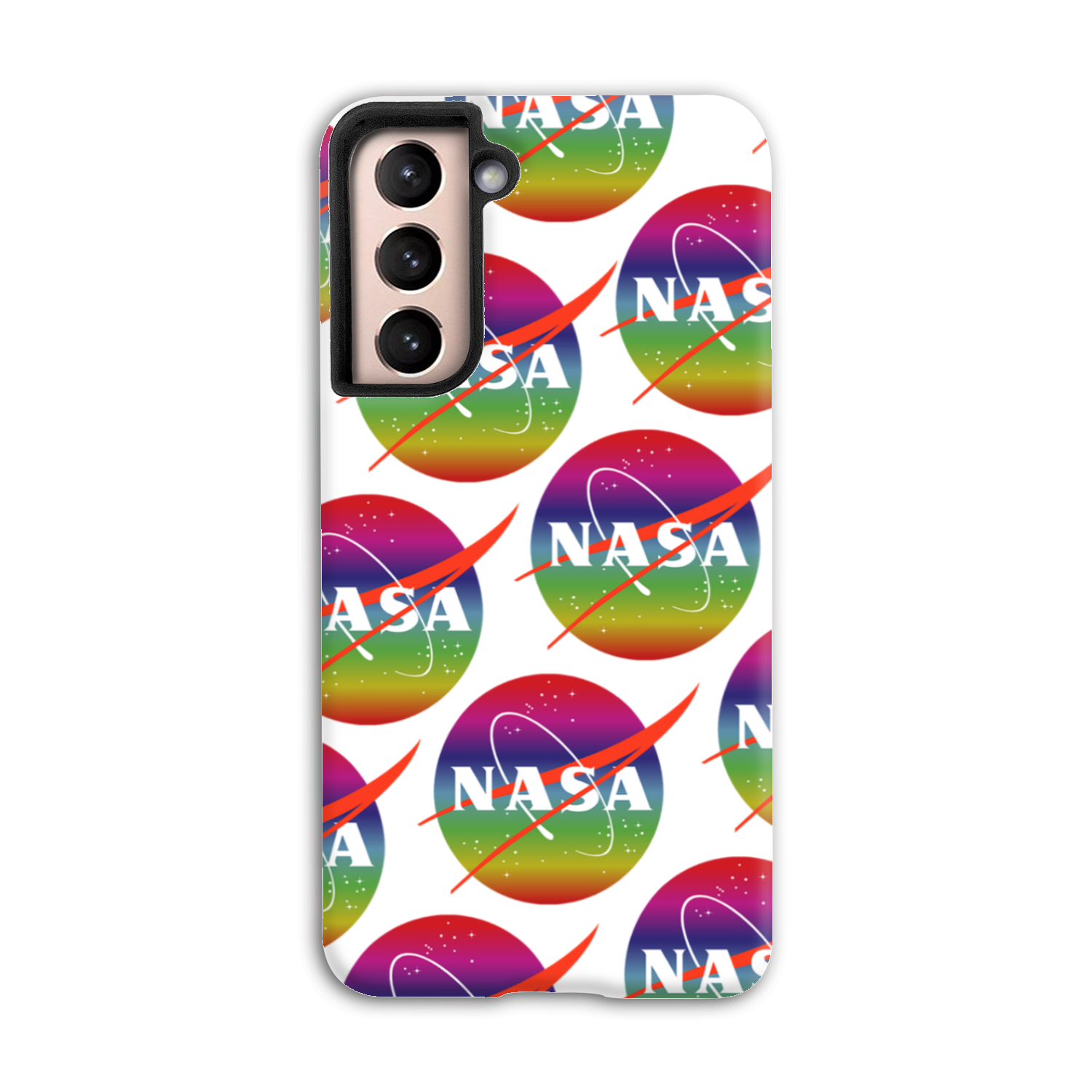 NASA Rainbow Tough Phone Case