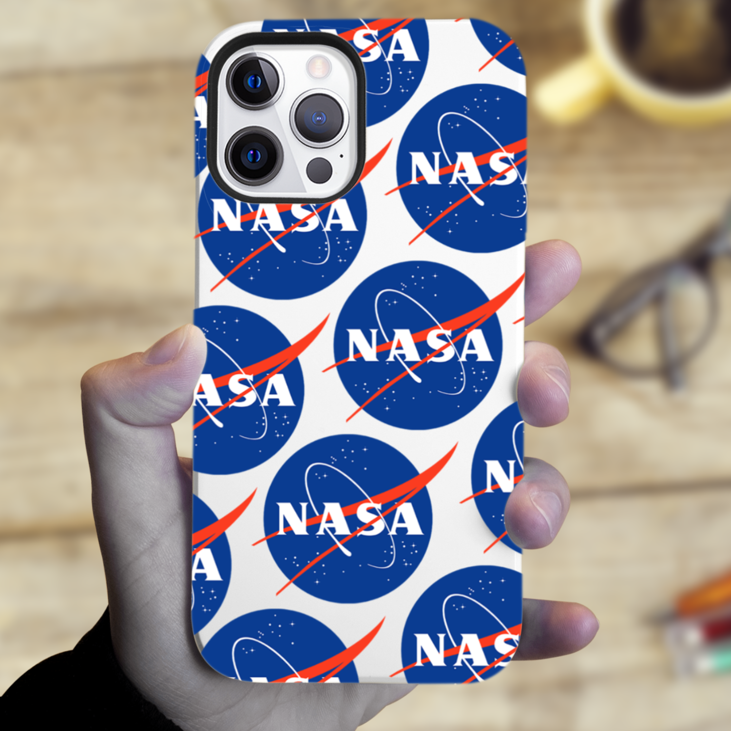 NASA Circle Logo Tough Phone Case