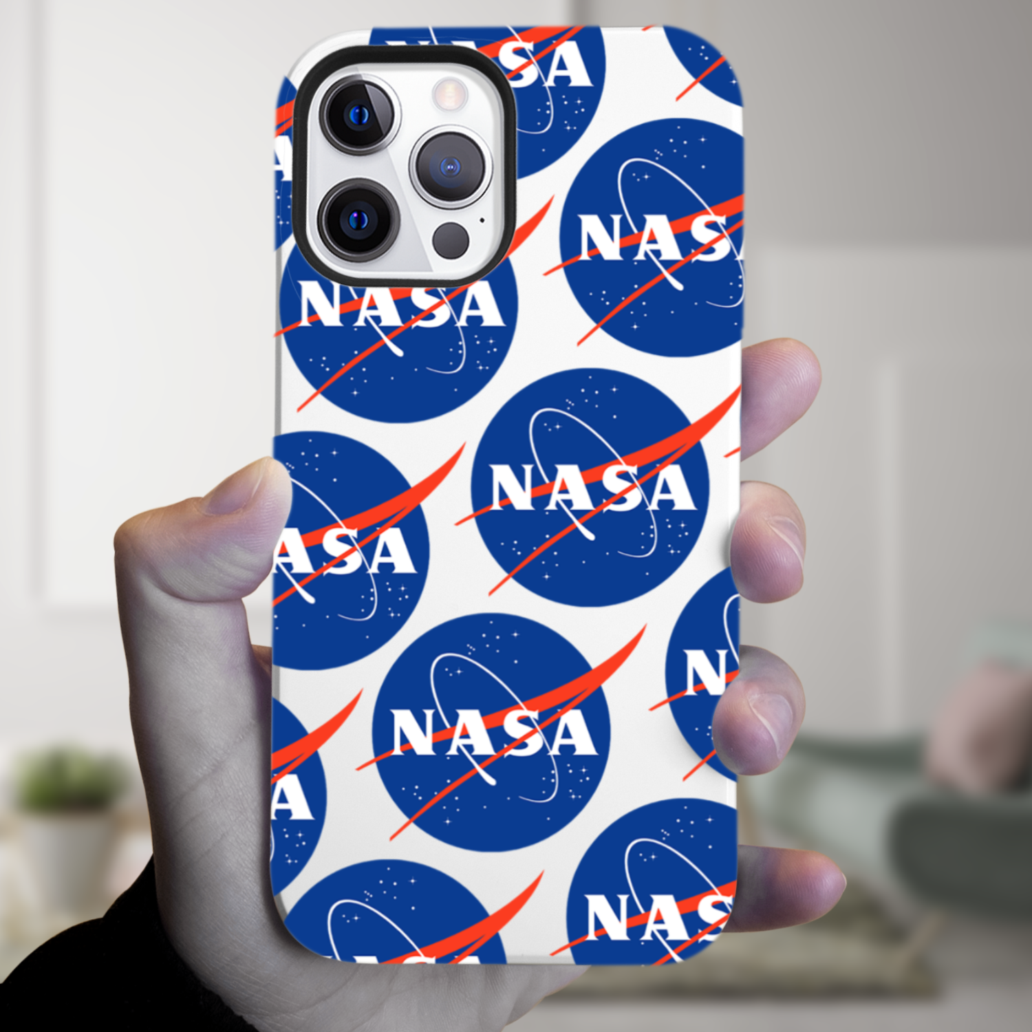 NASA Circle Logo Tough Phone Case