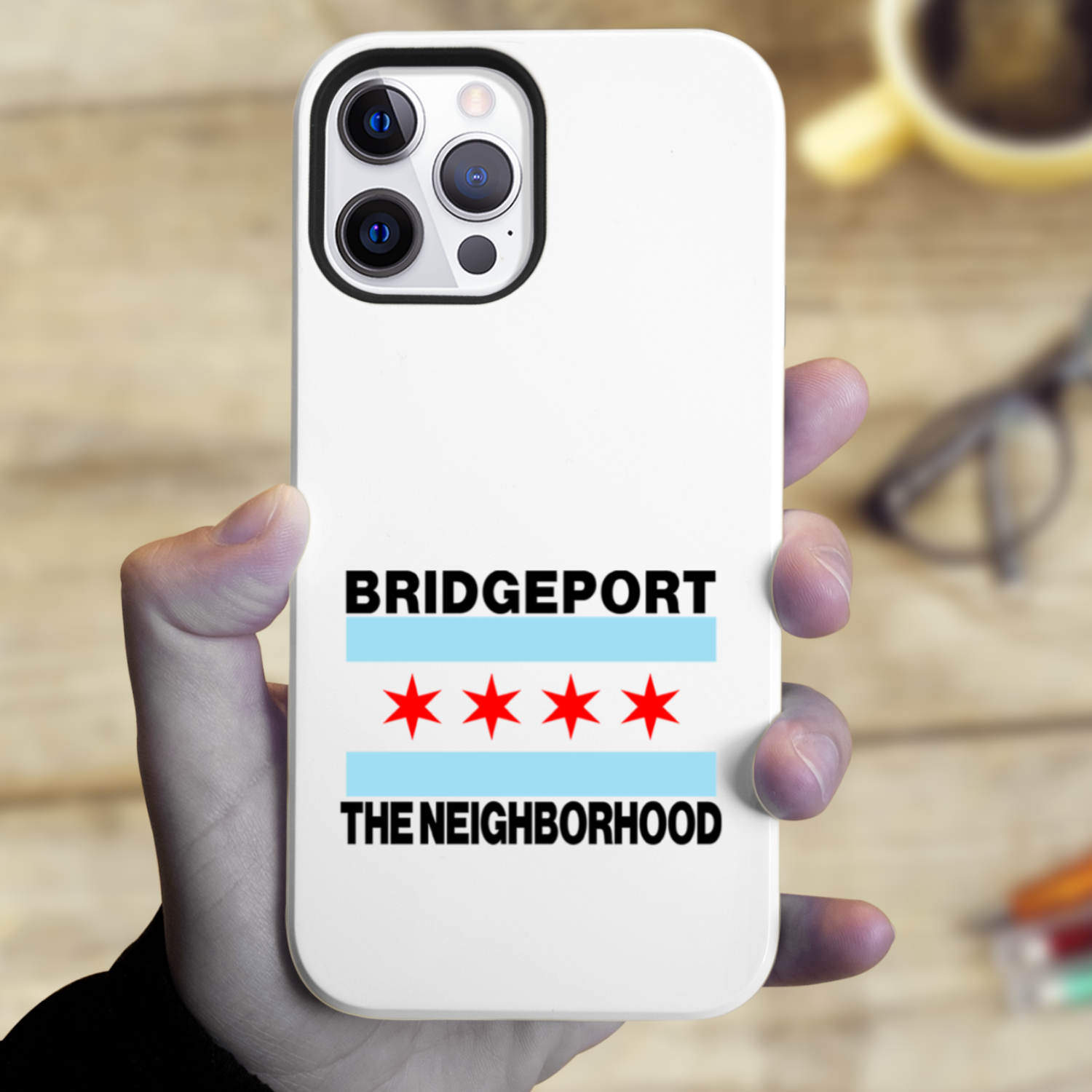 Chicago Flag Bridgeport Tough Phone Case