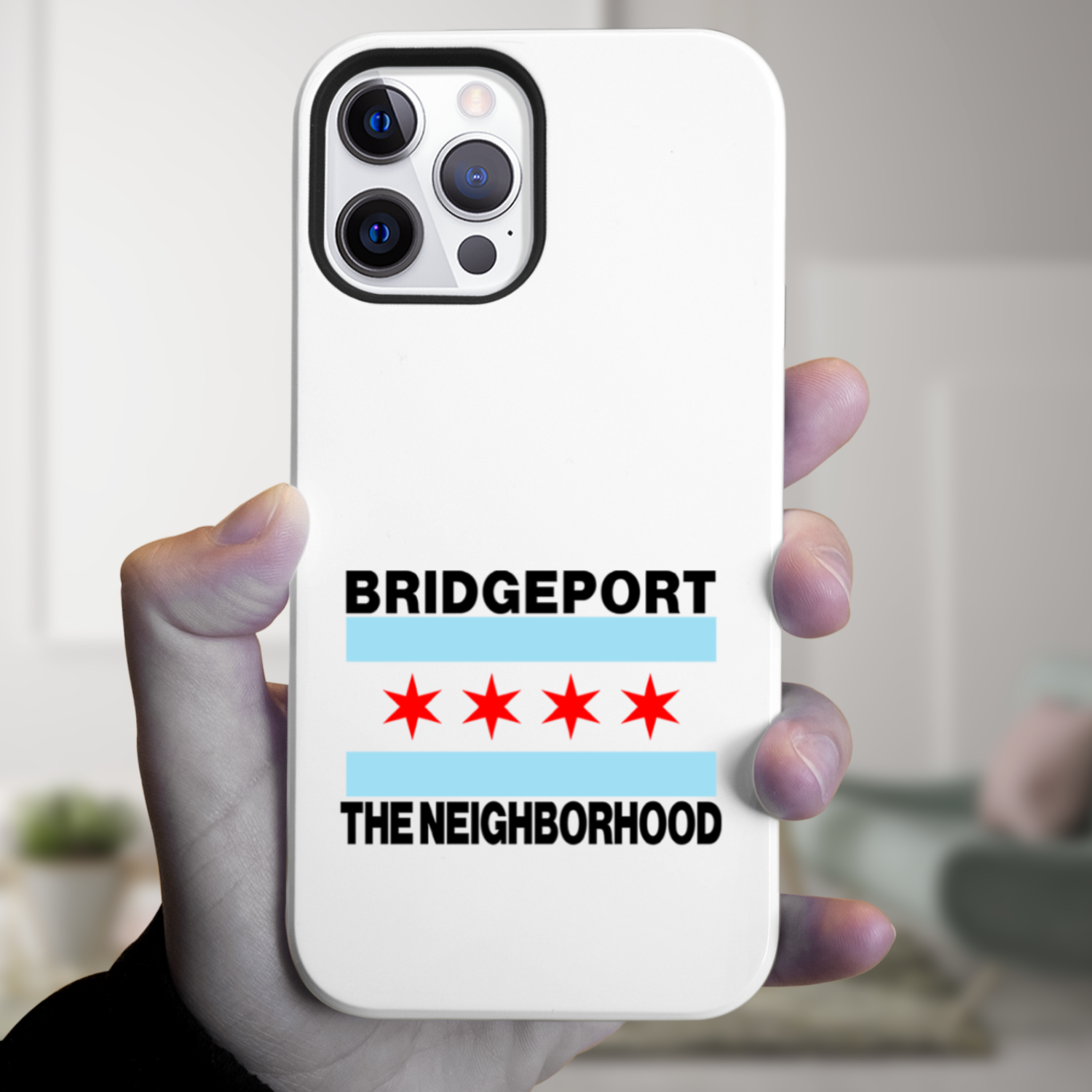 Chicago Flag Bridgeport Tough Phone Case