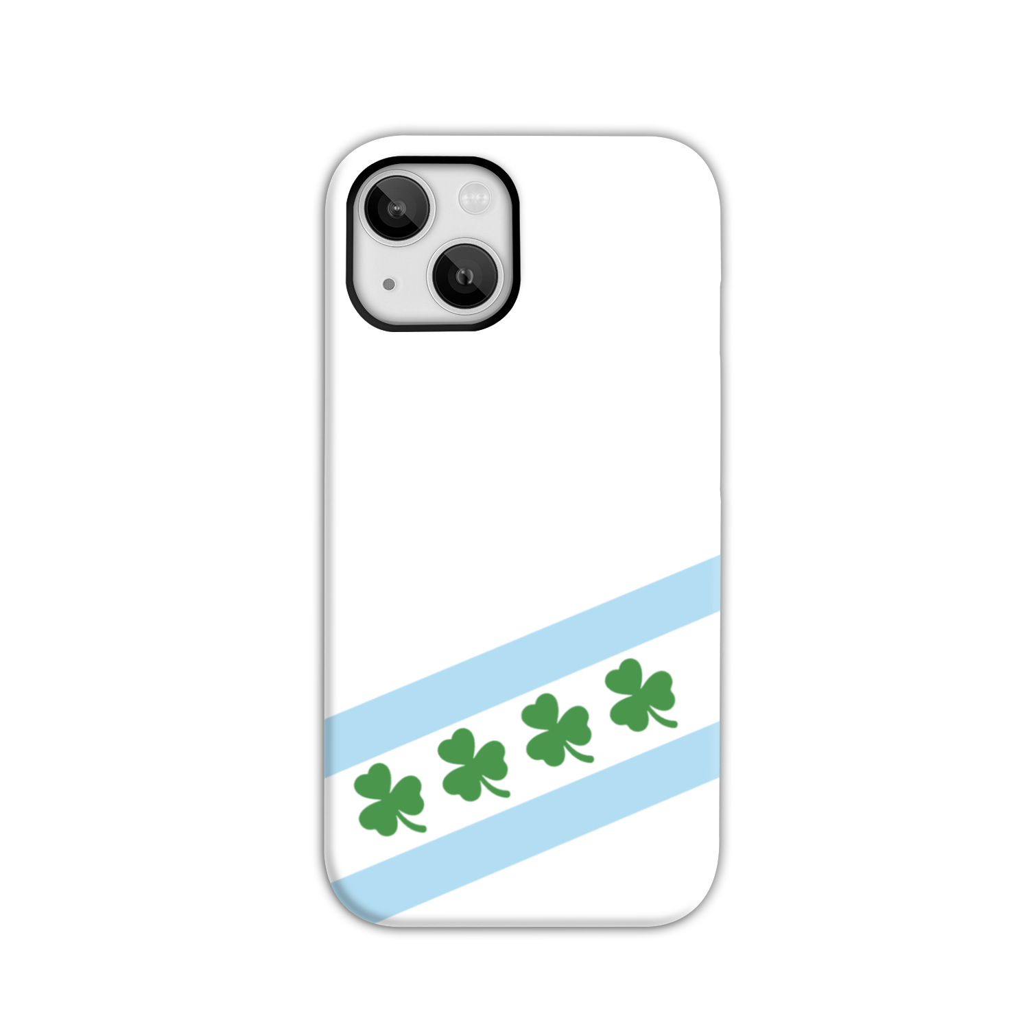 Chicago Flag Shamrock Tough Phone Case