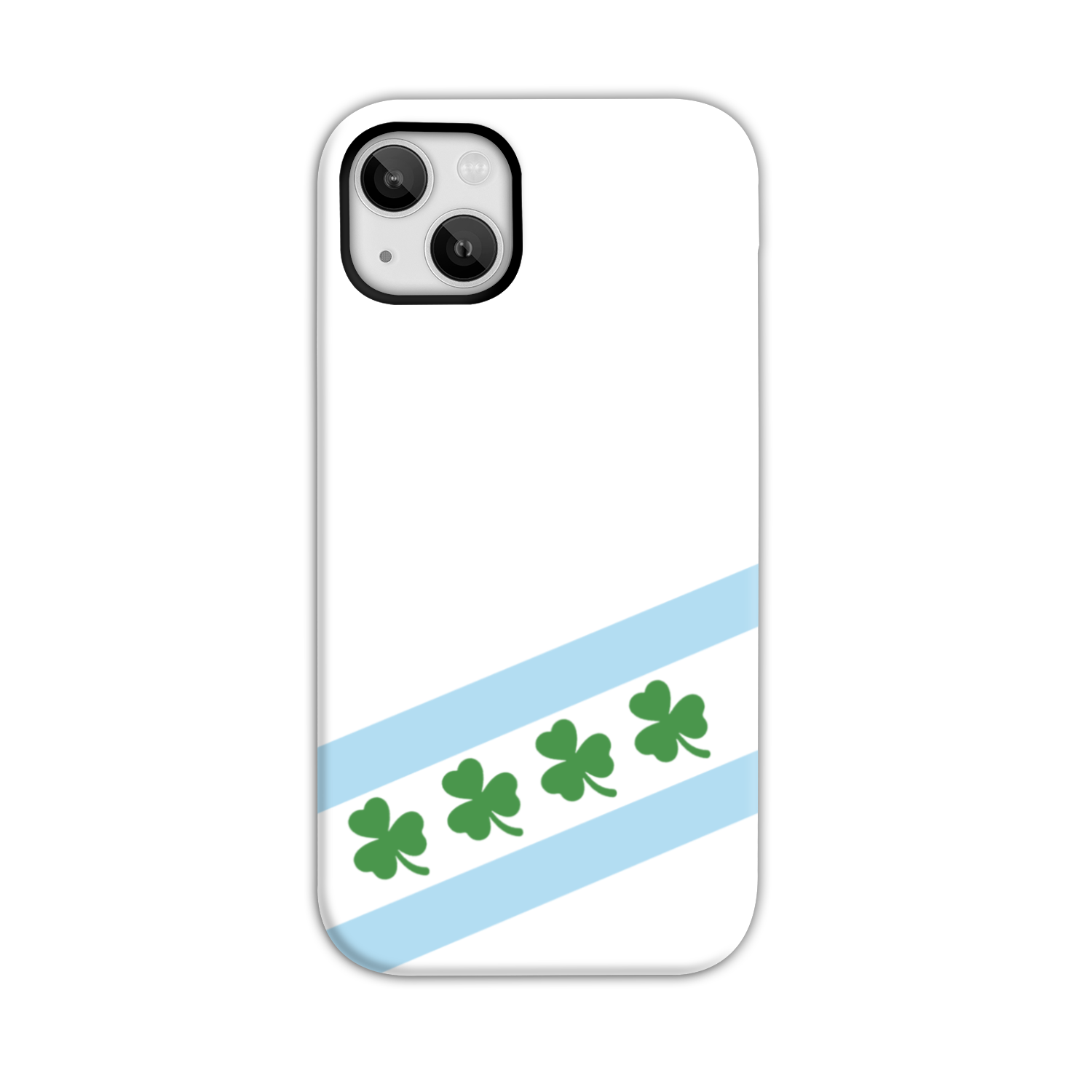 Chicago Flag Shamrock Tough Phone Case
