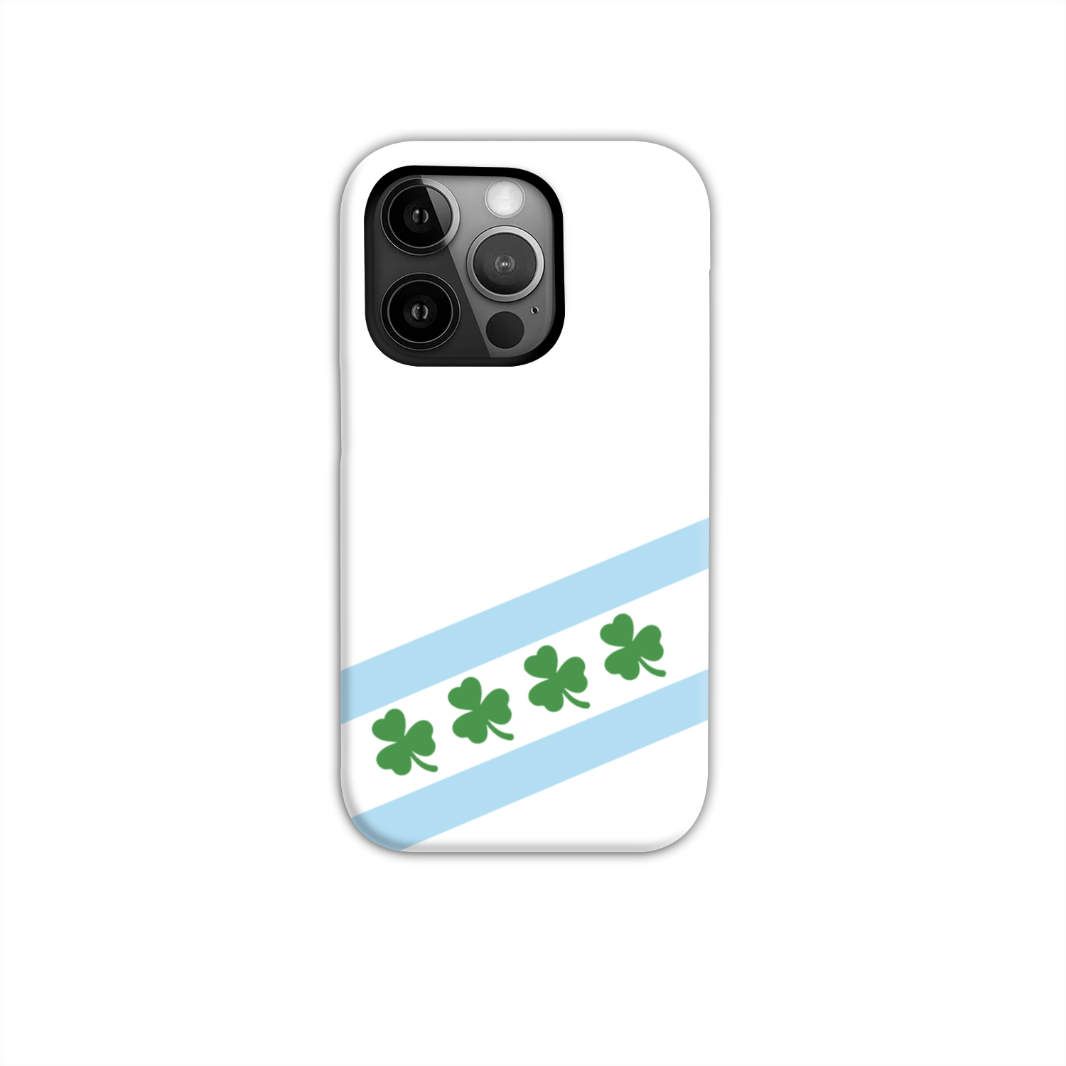 Chicago Flag Shamrock Tough Phone Case