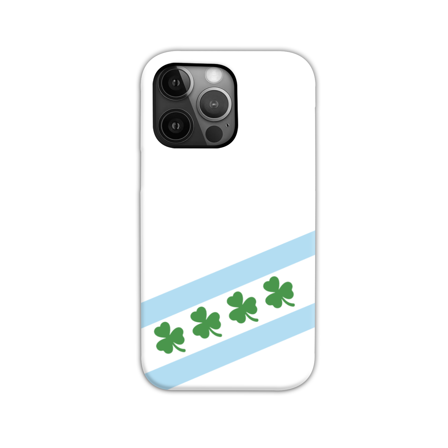 Chicago Flag Shamrock Tough Phone Case