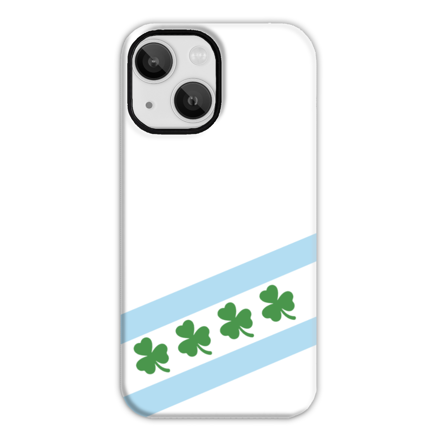 Chicago Flag Shamrock Tough Phone Case