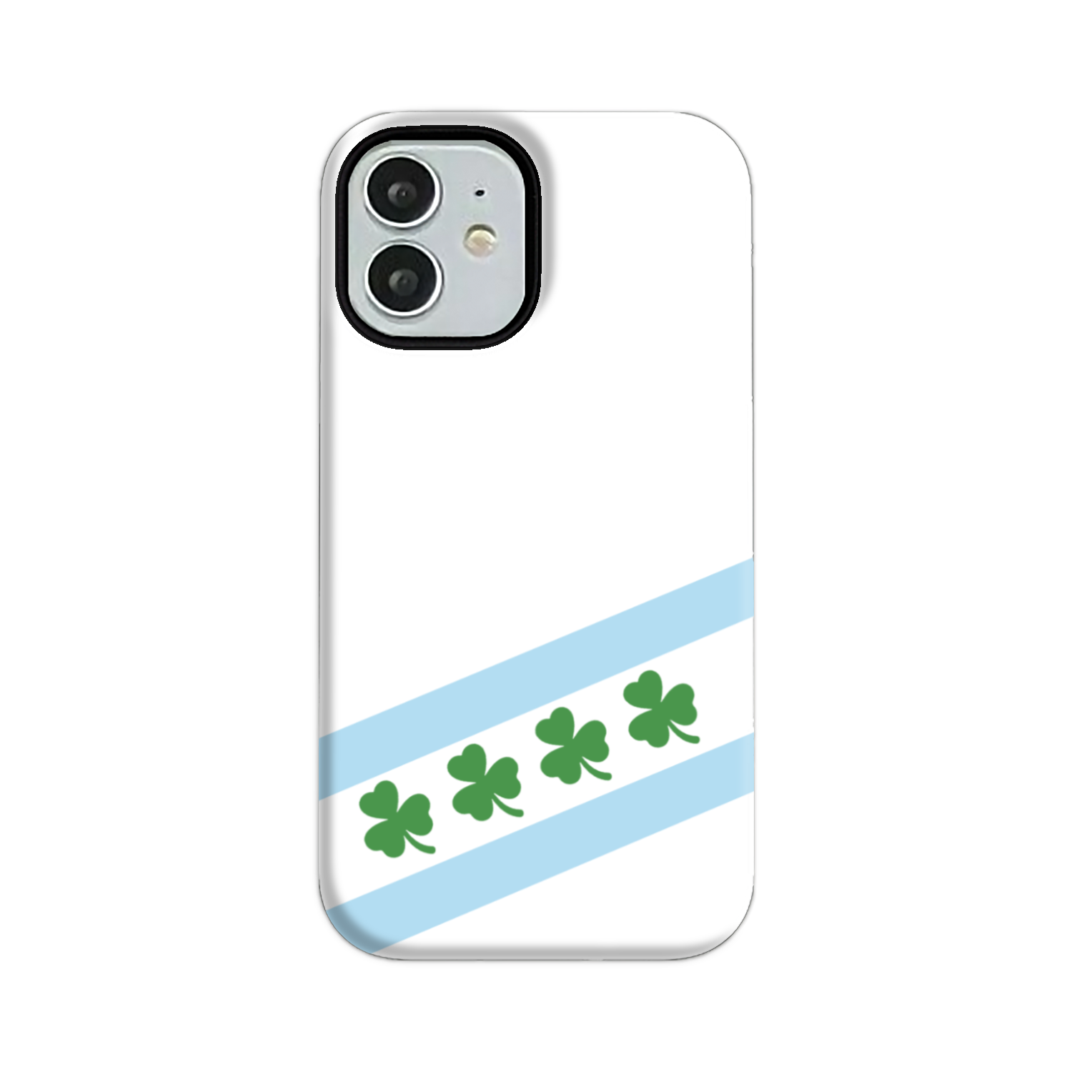 Chicago Flag Shamrock Tough Phone Case