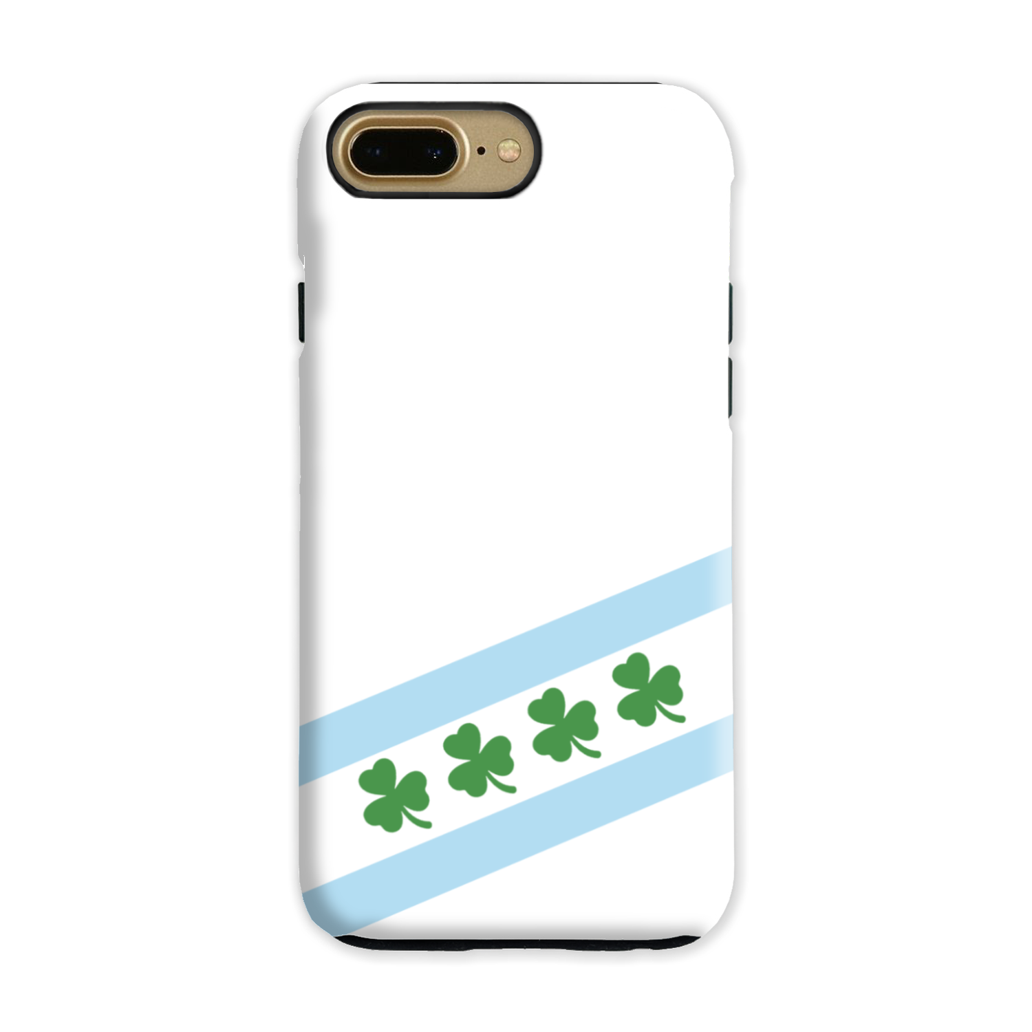 Chicago Flag Shamrock Tough Phone Case