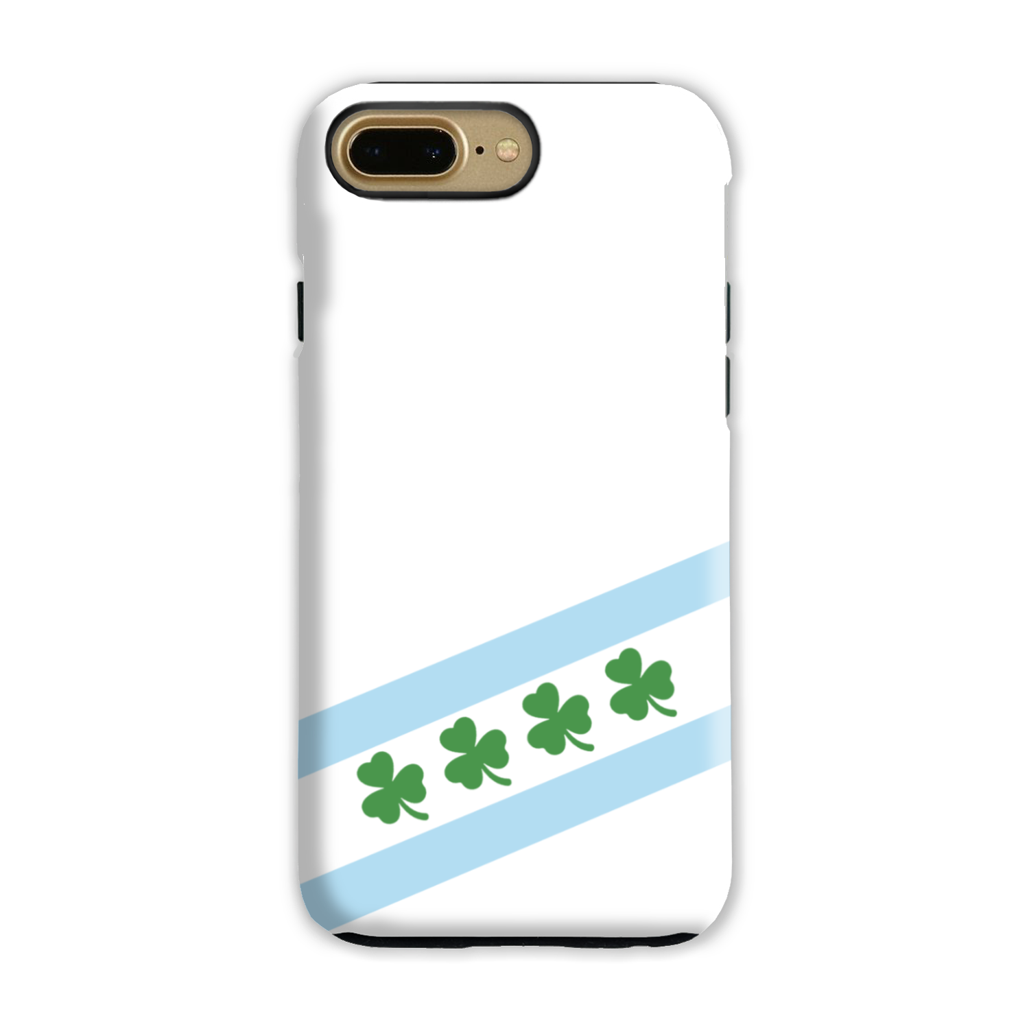 Chicago Flag Shamrock Tough Phone Case
