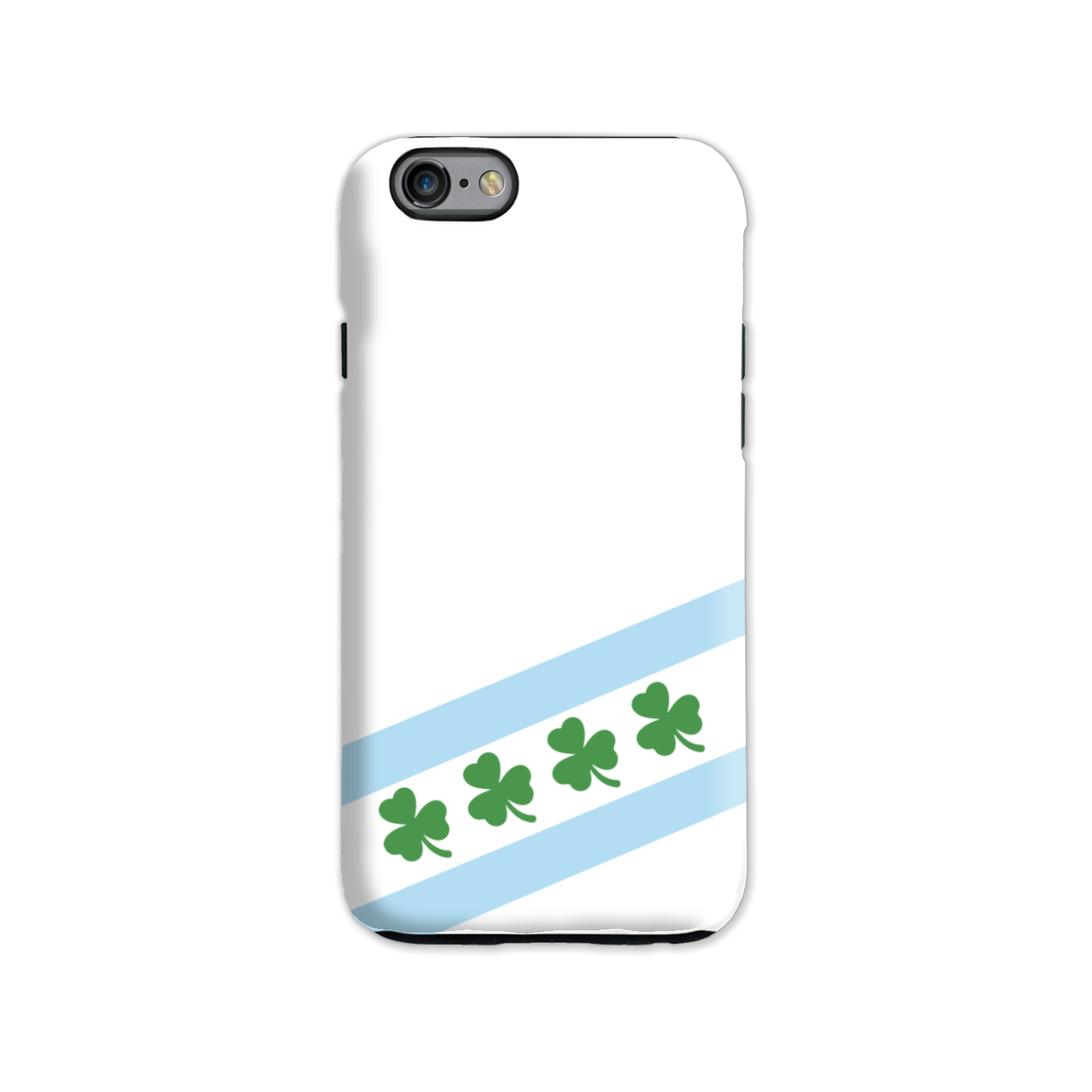 Chicago Flag Shamrock Tough Phone Case