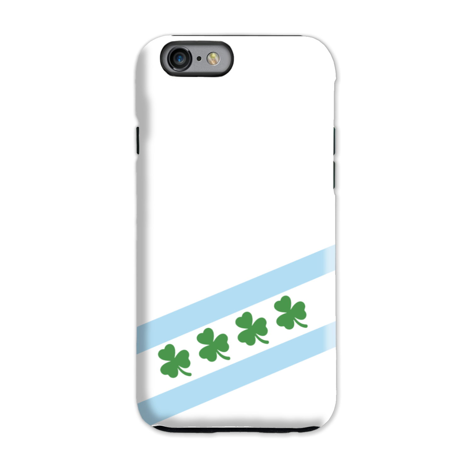 Chicago Flag Shamrock Tough Phone Case