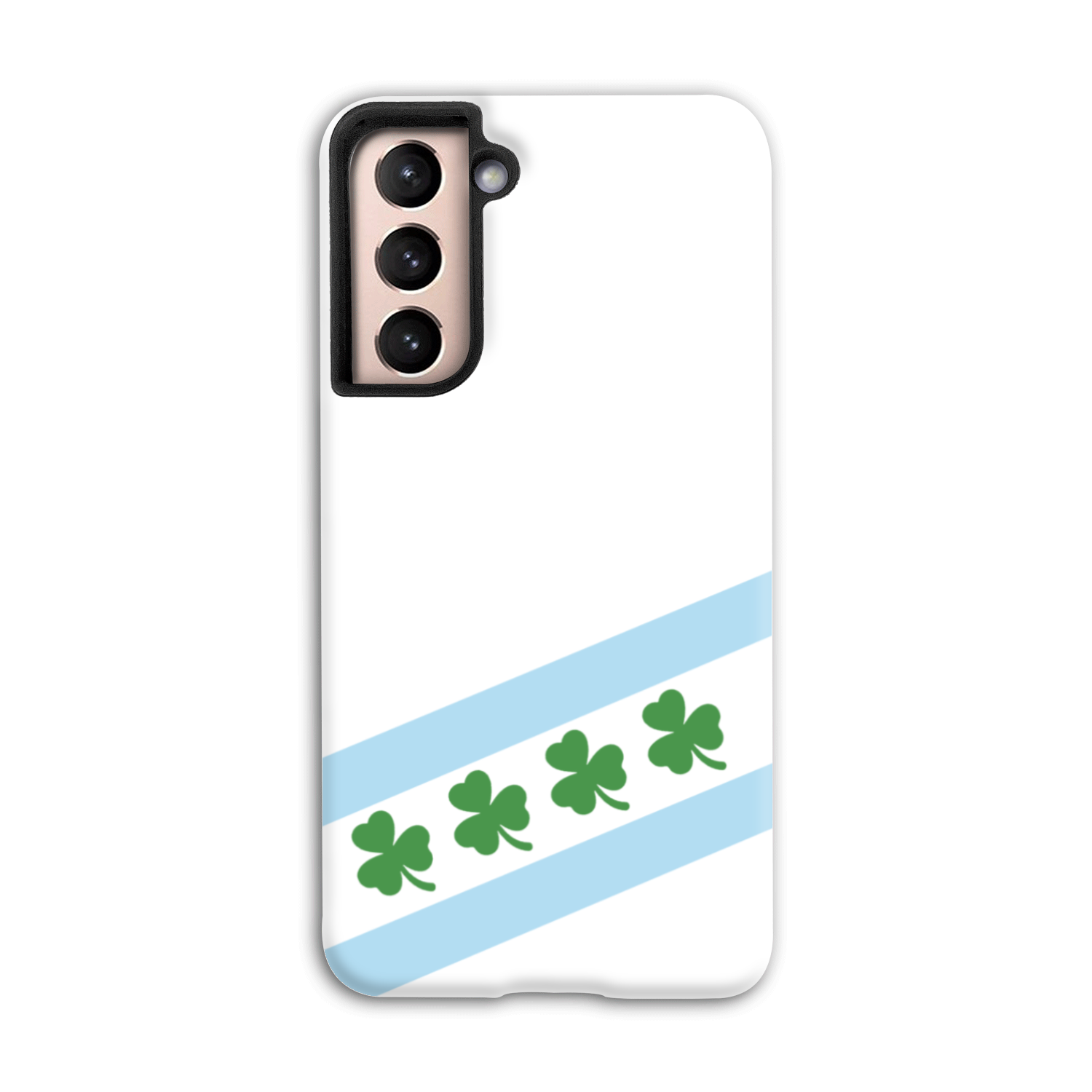 Chicago Flag Shamrock Tough Phone Case