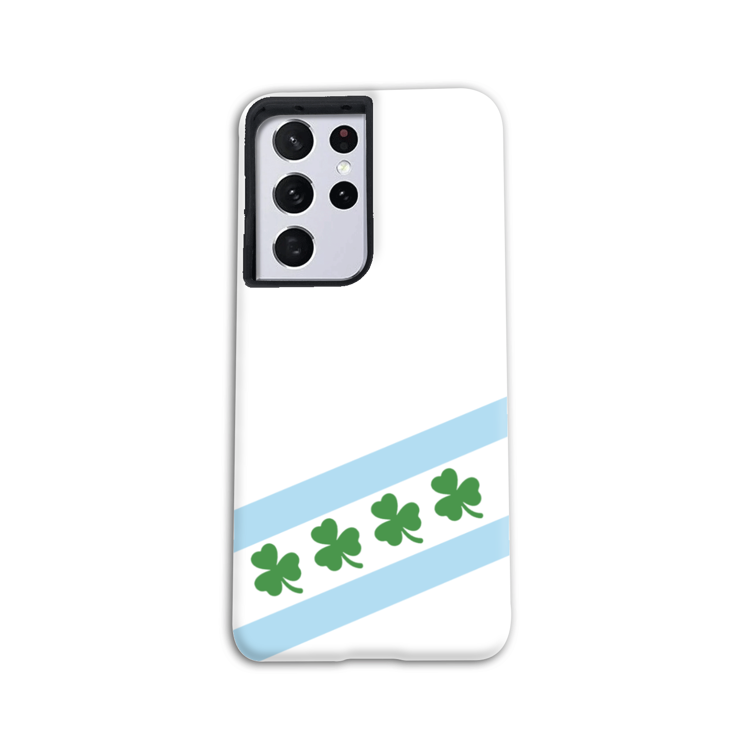 Chicago Flag Shamrock Tough Phone Case