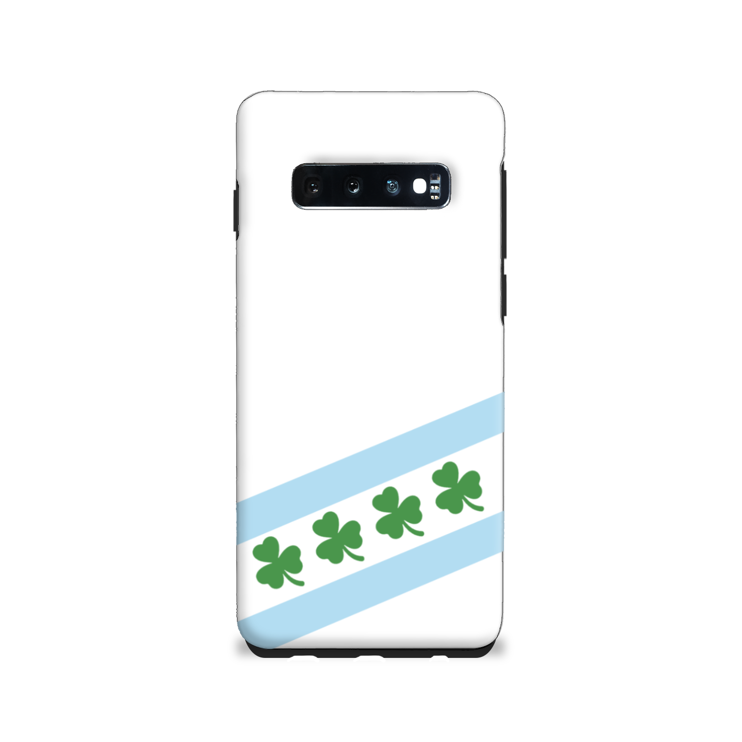 Chicago Flag Shamrock Tough Phone Case