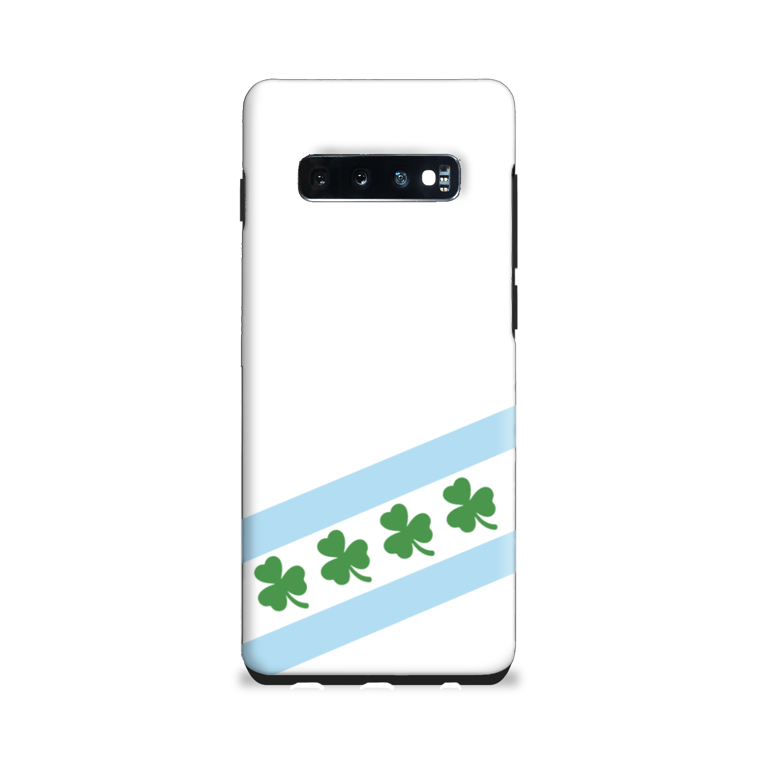 Chicago Flag Shamrock Tough Phone Case