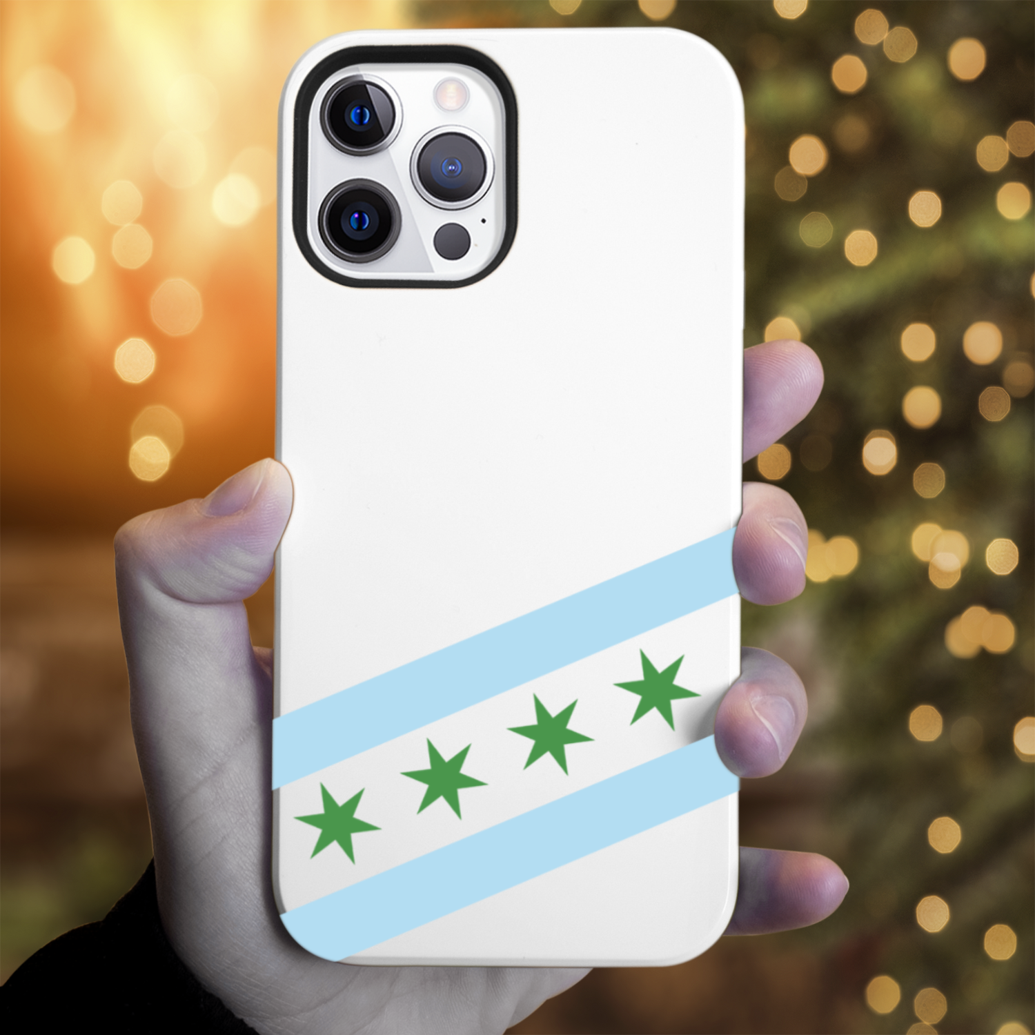 Chicago Flag St. Patty's Tough Phone Case