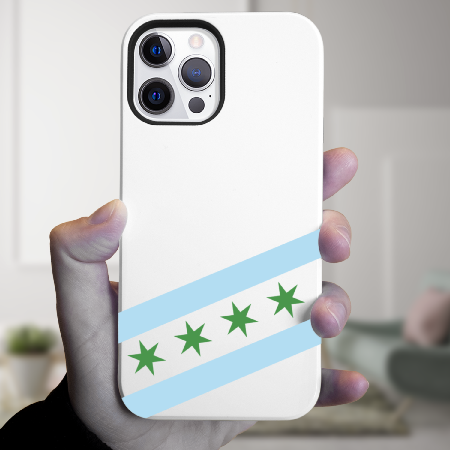 Chicago Flag St. Patty's Tough Phone Case