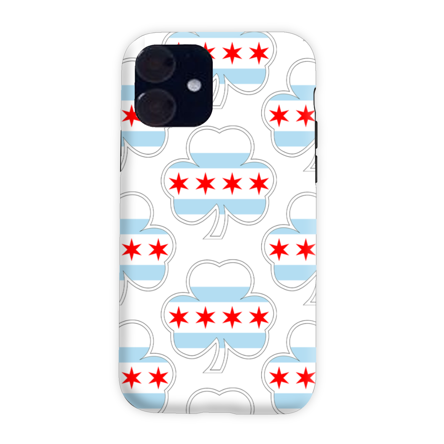 Chicago Flag Shamrock St. Patty's Tough Phone Case