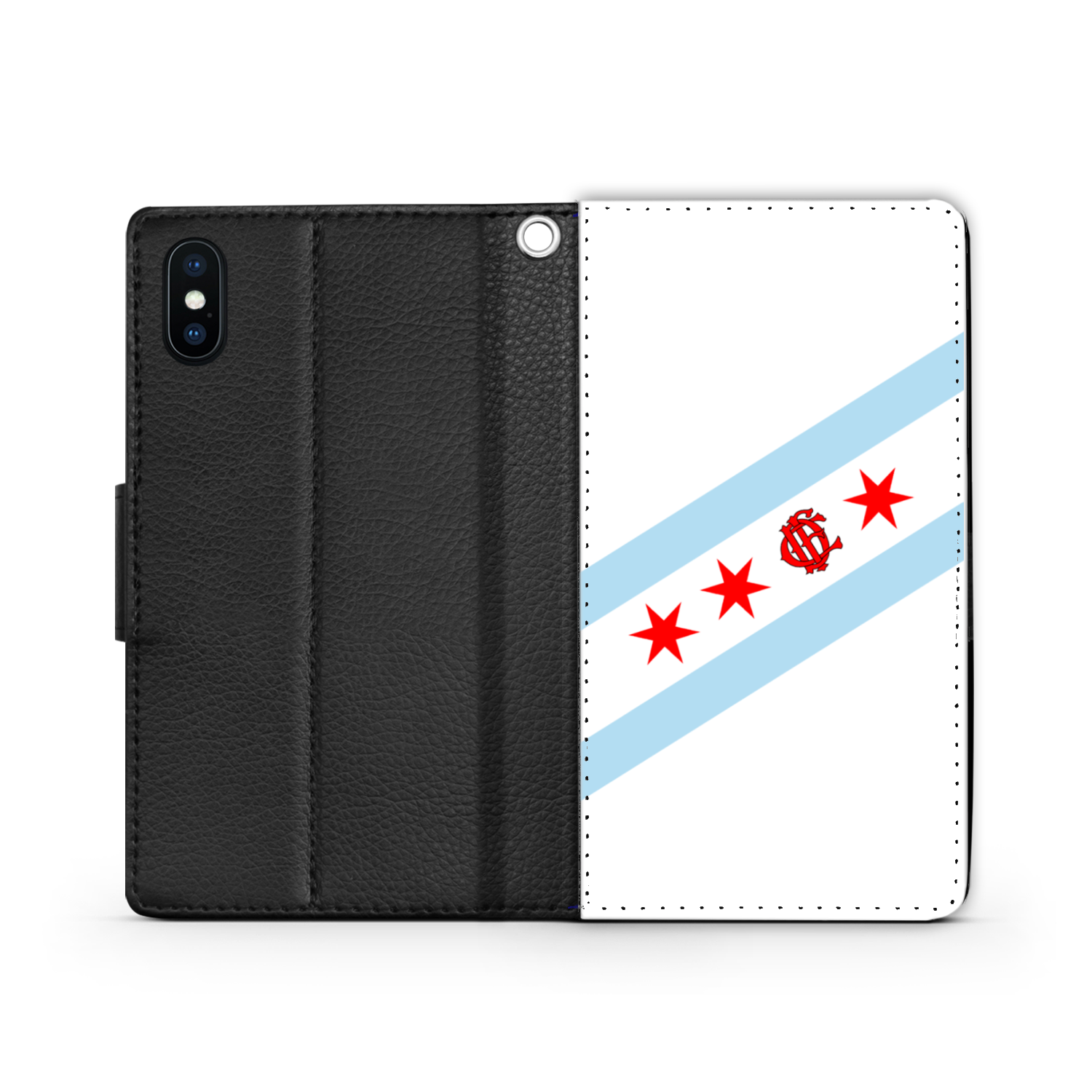 Chicago FD/EMT Flag Wallet Phone Case