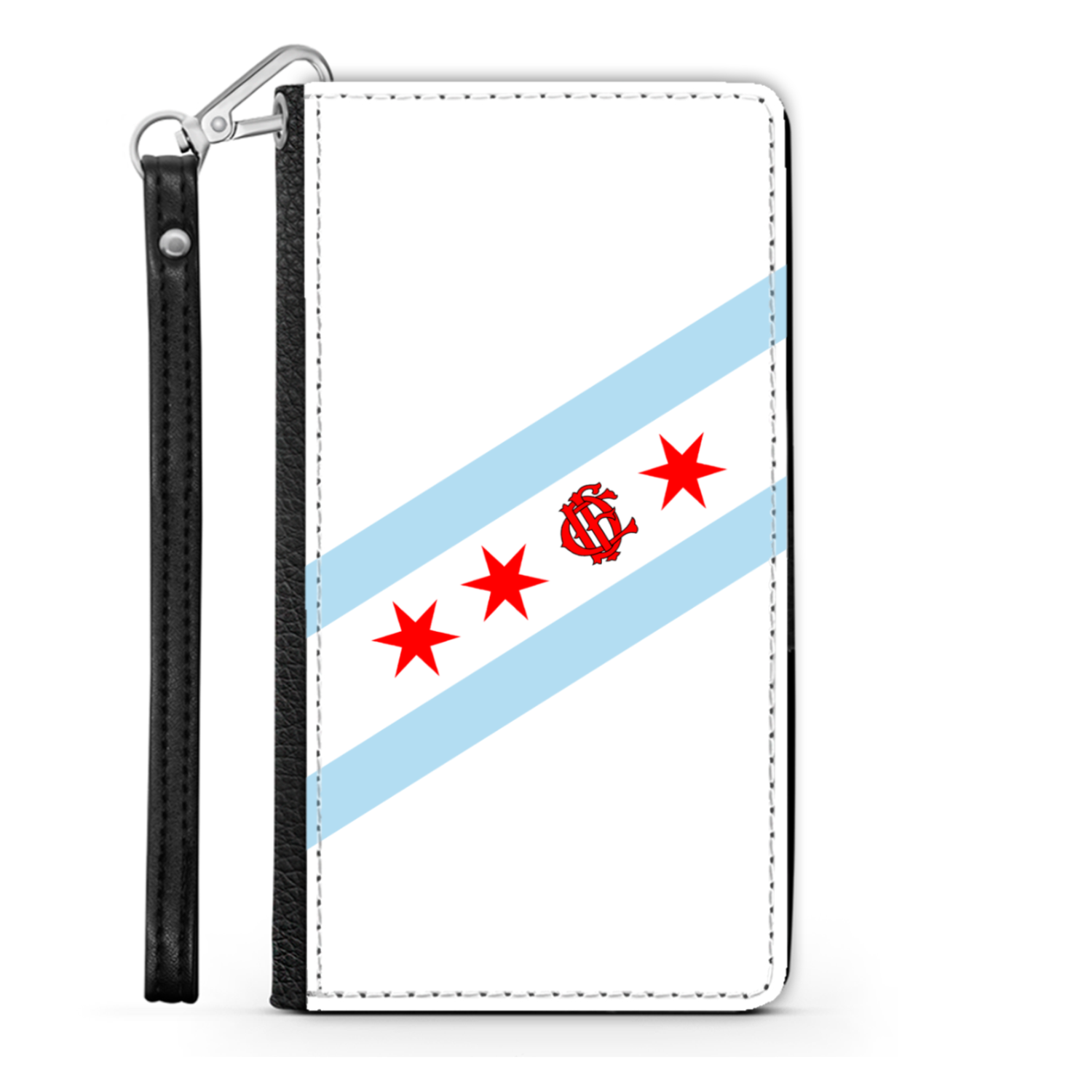 Chicago FD/EMT Flag Wallet Phone Case