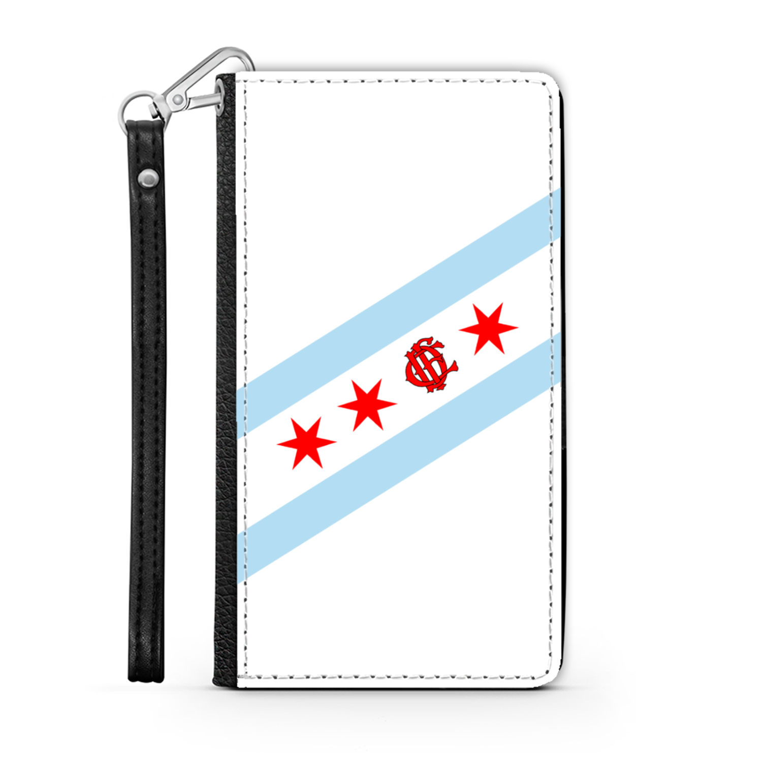 Chicago FD/EMT Flag Wallet Phone Case