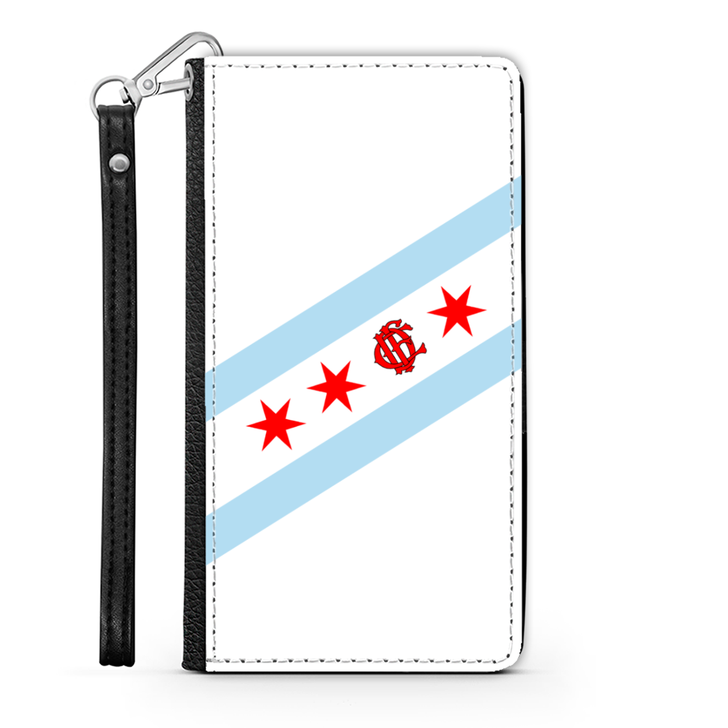 Chicago FD/EMT Flag Wallet Phone Case