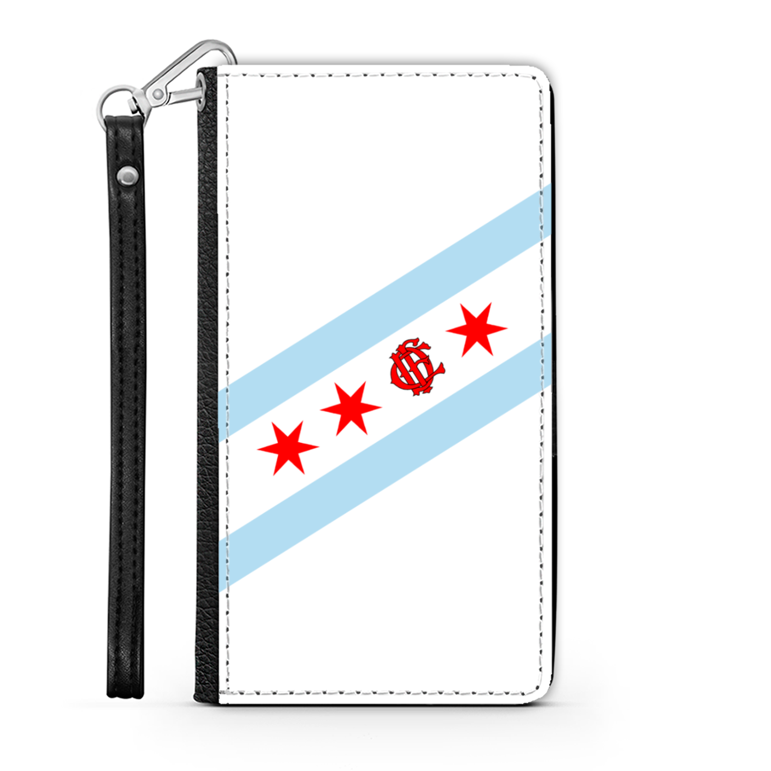 Chicago FD/EMT Flag Wallet Phone Case