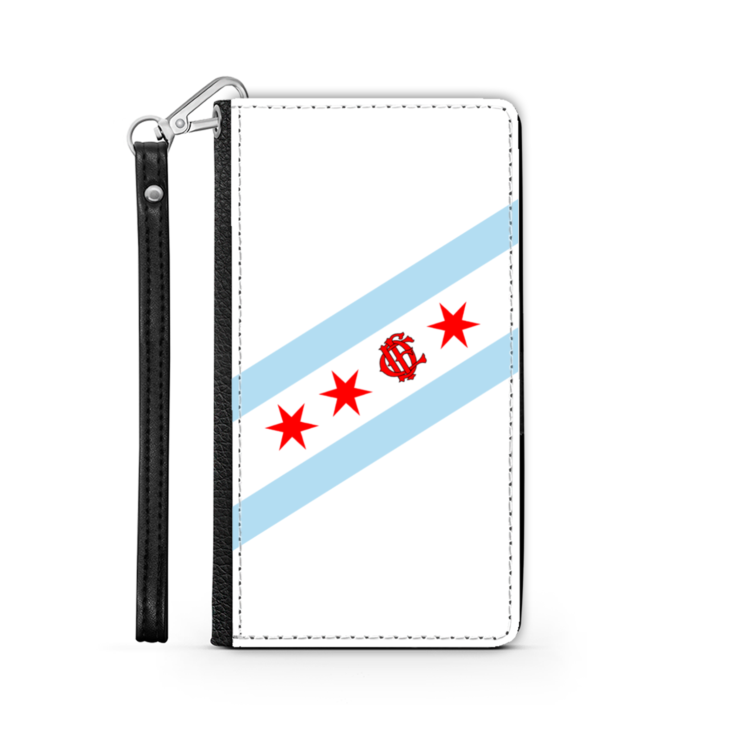 Chicago FD/EMT Flag Wallet Phone Case