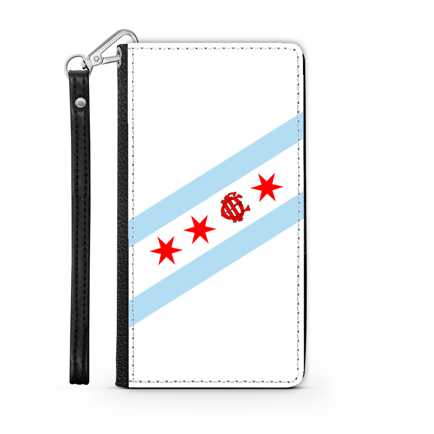 Chicago FD/EMT Flag Wallet Phone Case