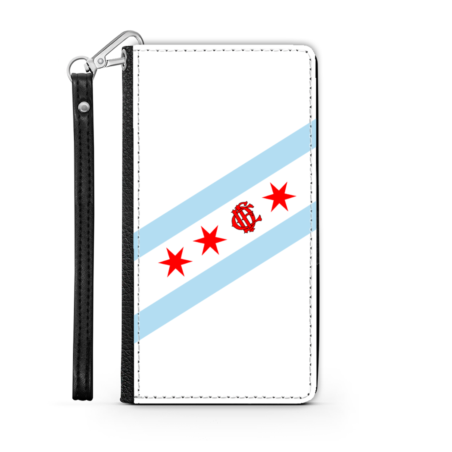 Chicago FD/EMT Flag Wallet Phone Case
