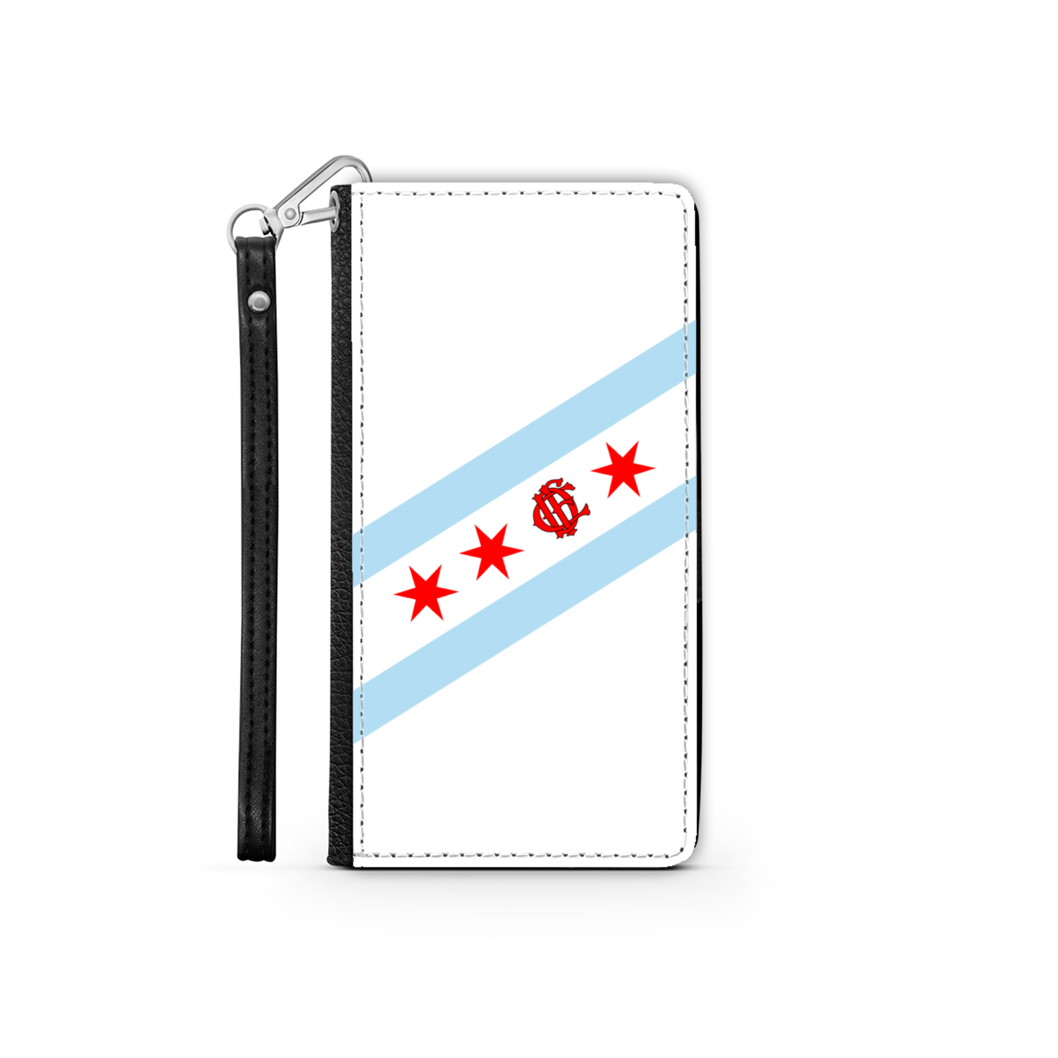 Chicago FD/EMT Flag Wallet Phone Case