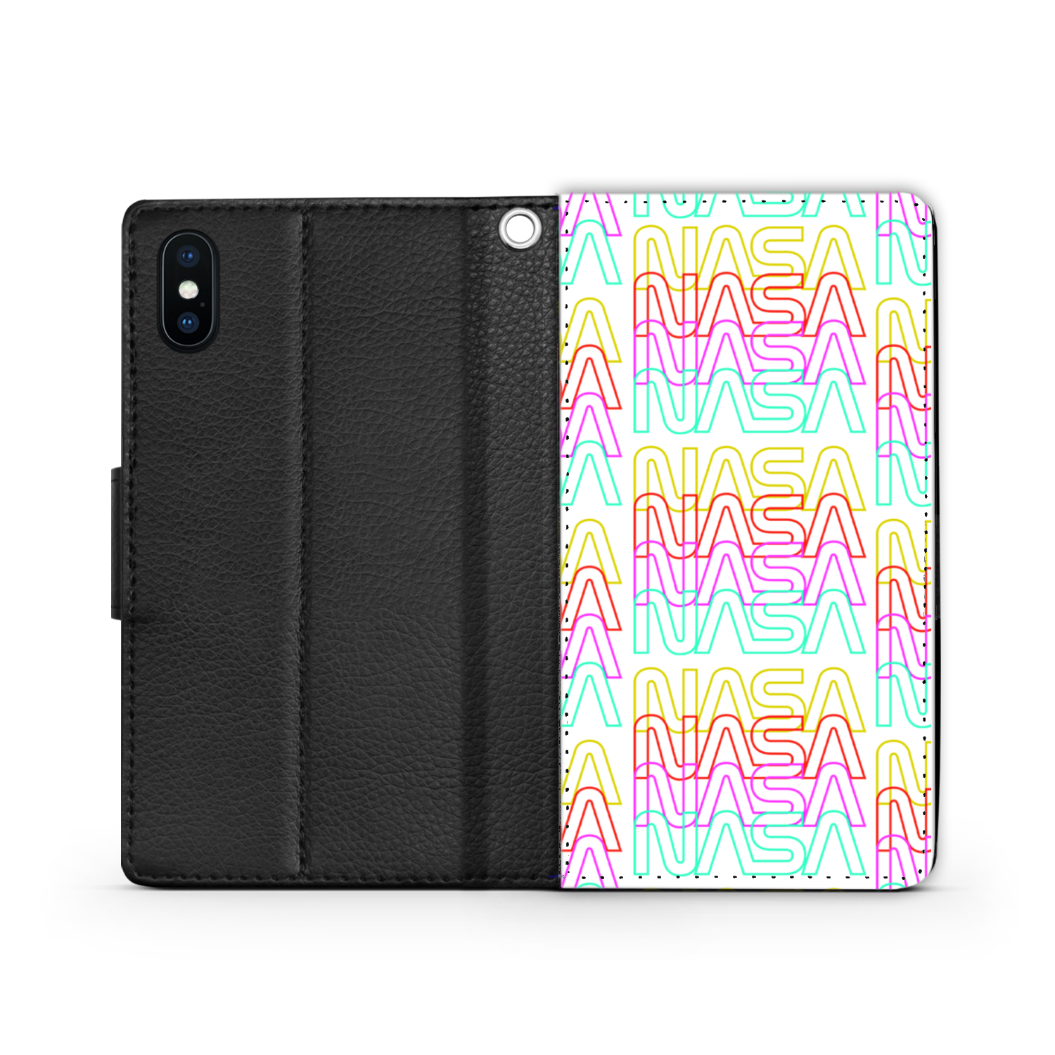 NASA Worm Wallet Phone Case