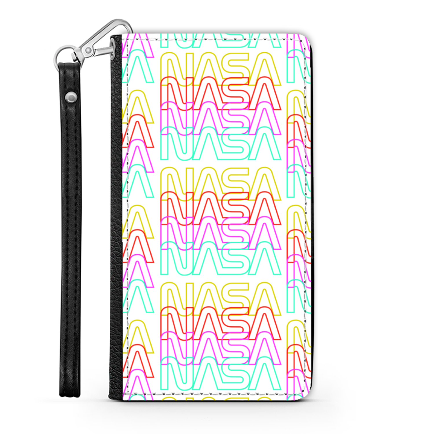 NASA Worm Wallet Phone Case