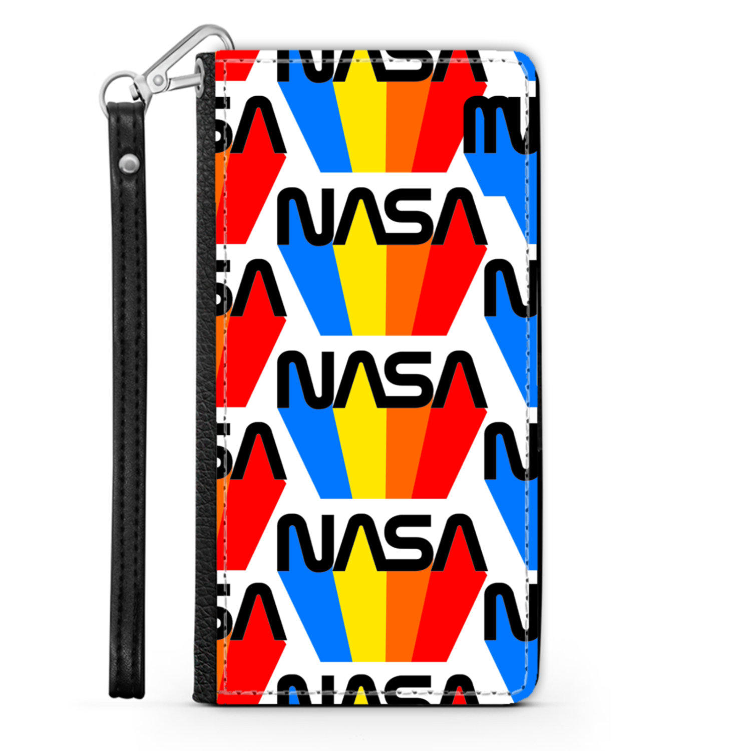NASA 80's Retro Wallet Phone Case