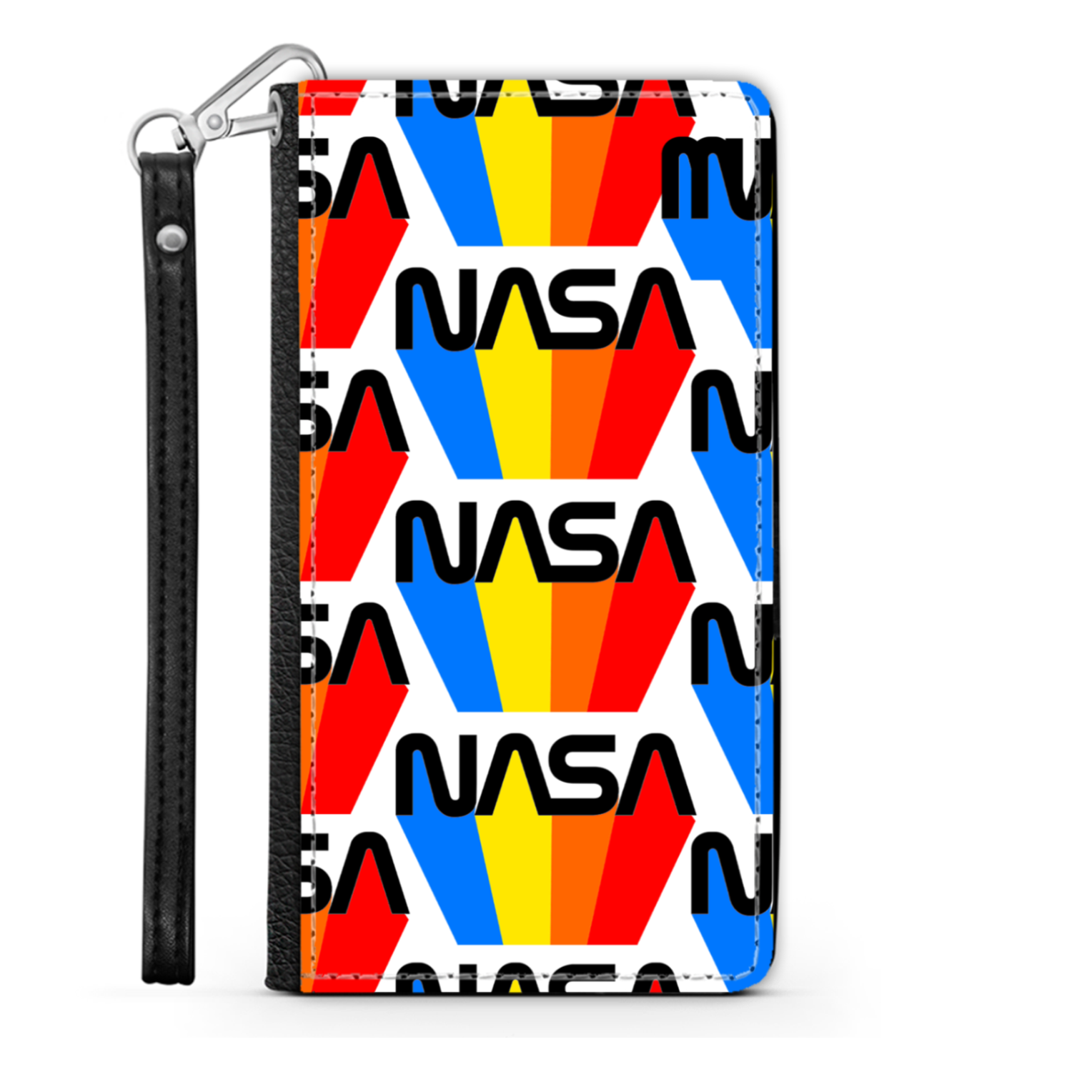 NASA 80's Retro Wallet Phone Case
