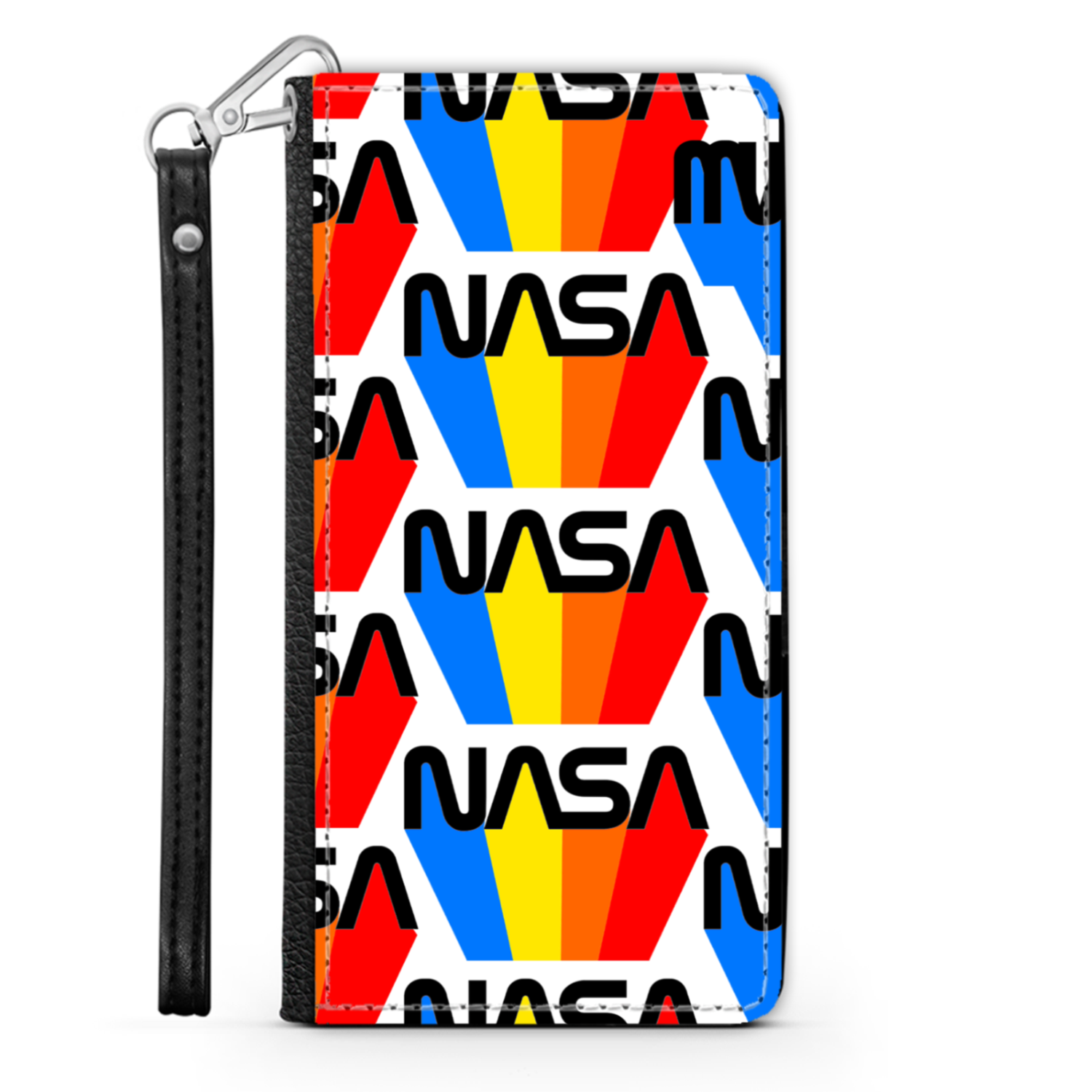 NASA 80's Retro Wallet Phone Case