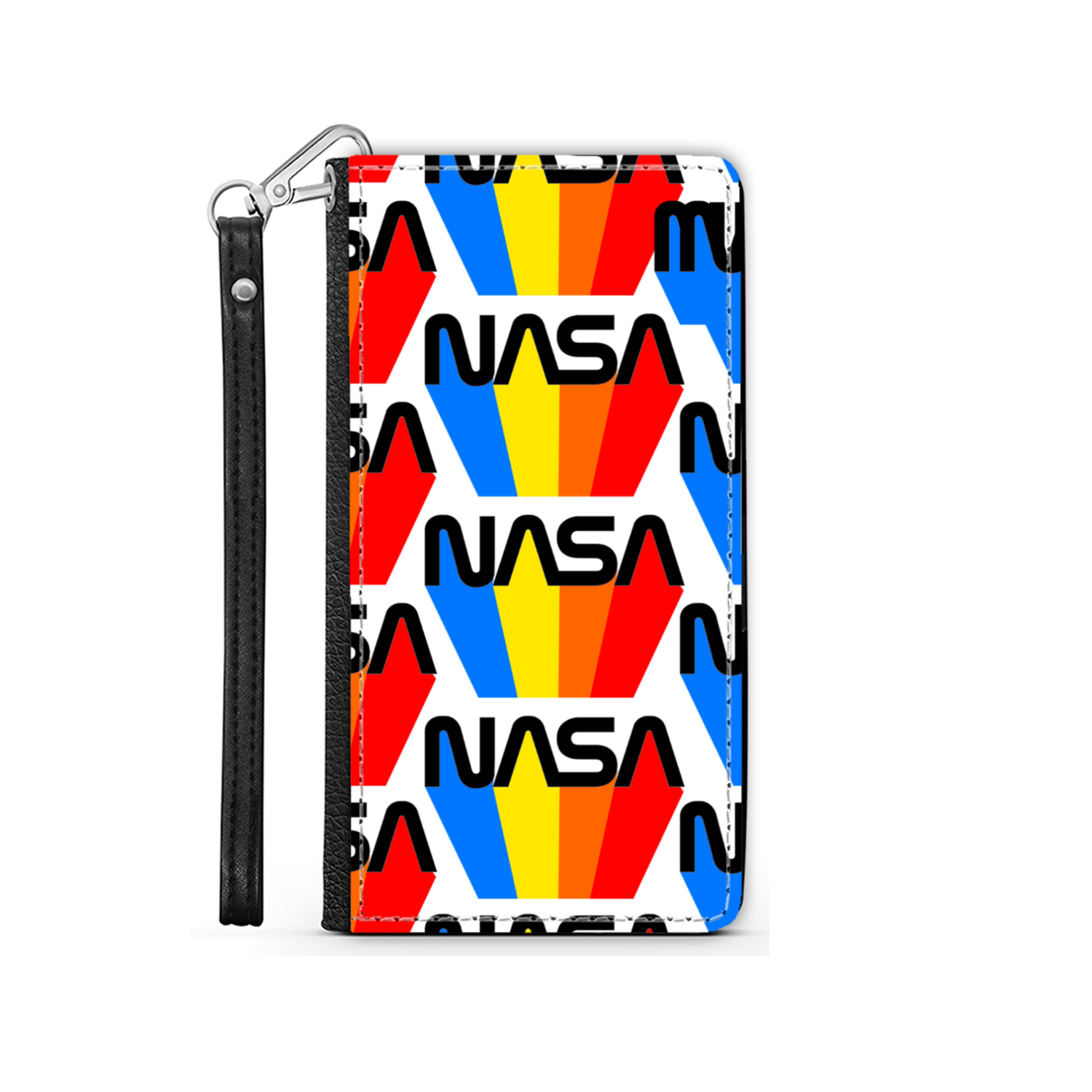 NASA 80's Retro Wallet Phone Case