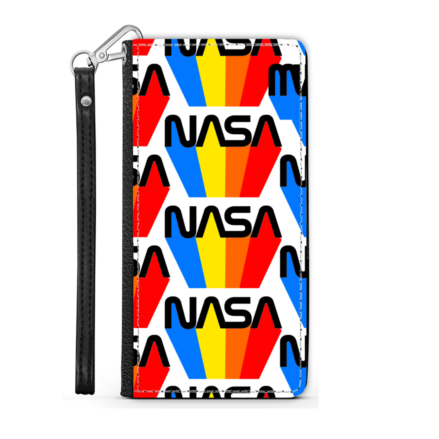 NASA 80's Retro Wallet Phone Case