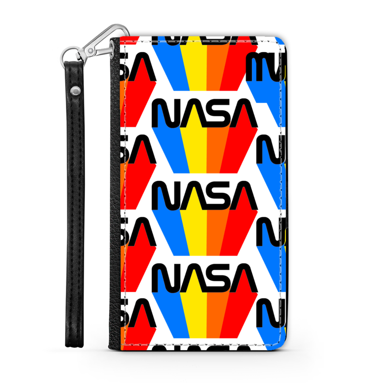 NASA 80's Retro Wallet Phone Case