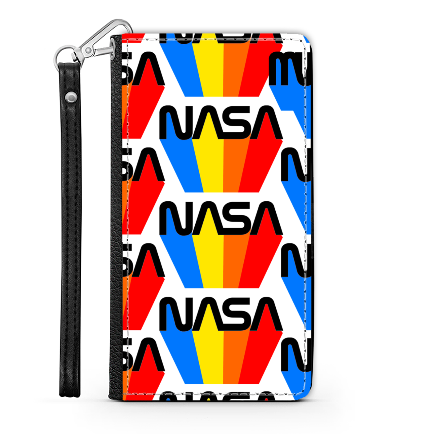 NASA 80's Retro Wallet Phone Case