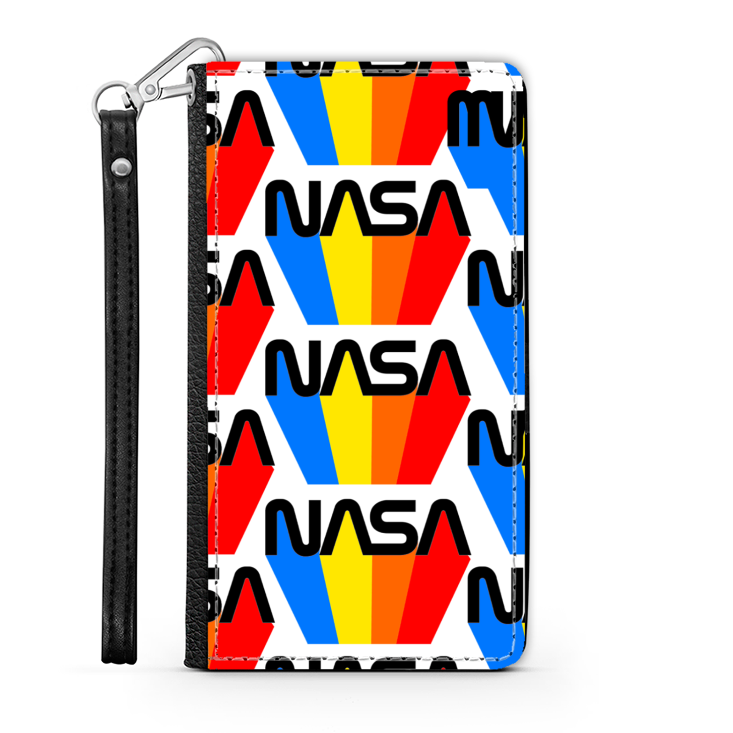 NASA 80's Retro Wallet Phone Case