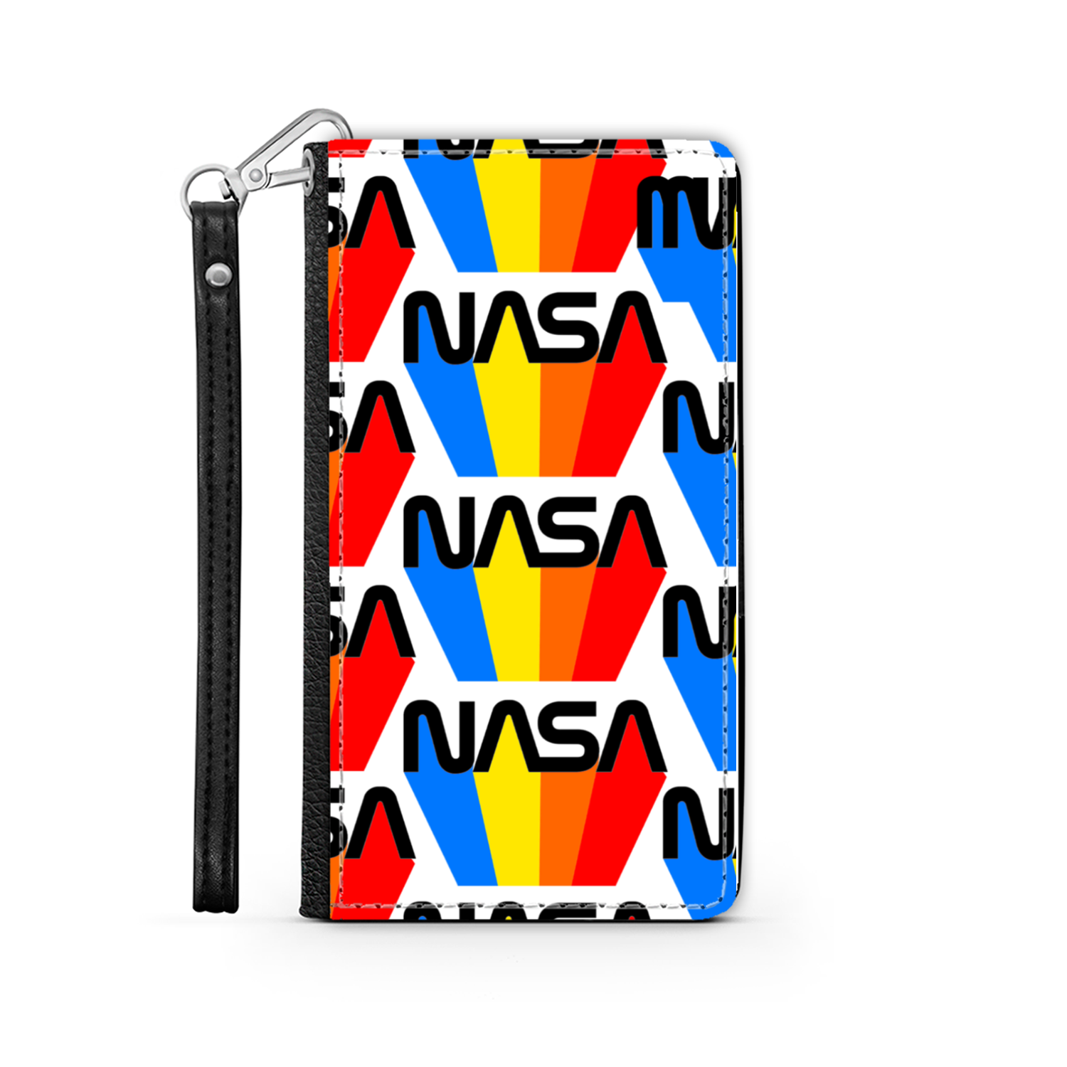 NASA 80's Retro Wallet Phone Case