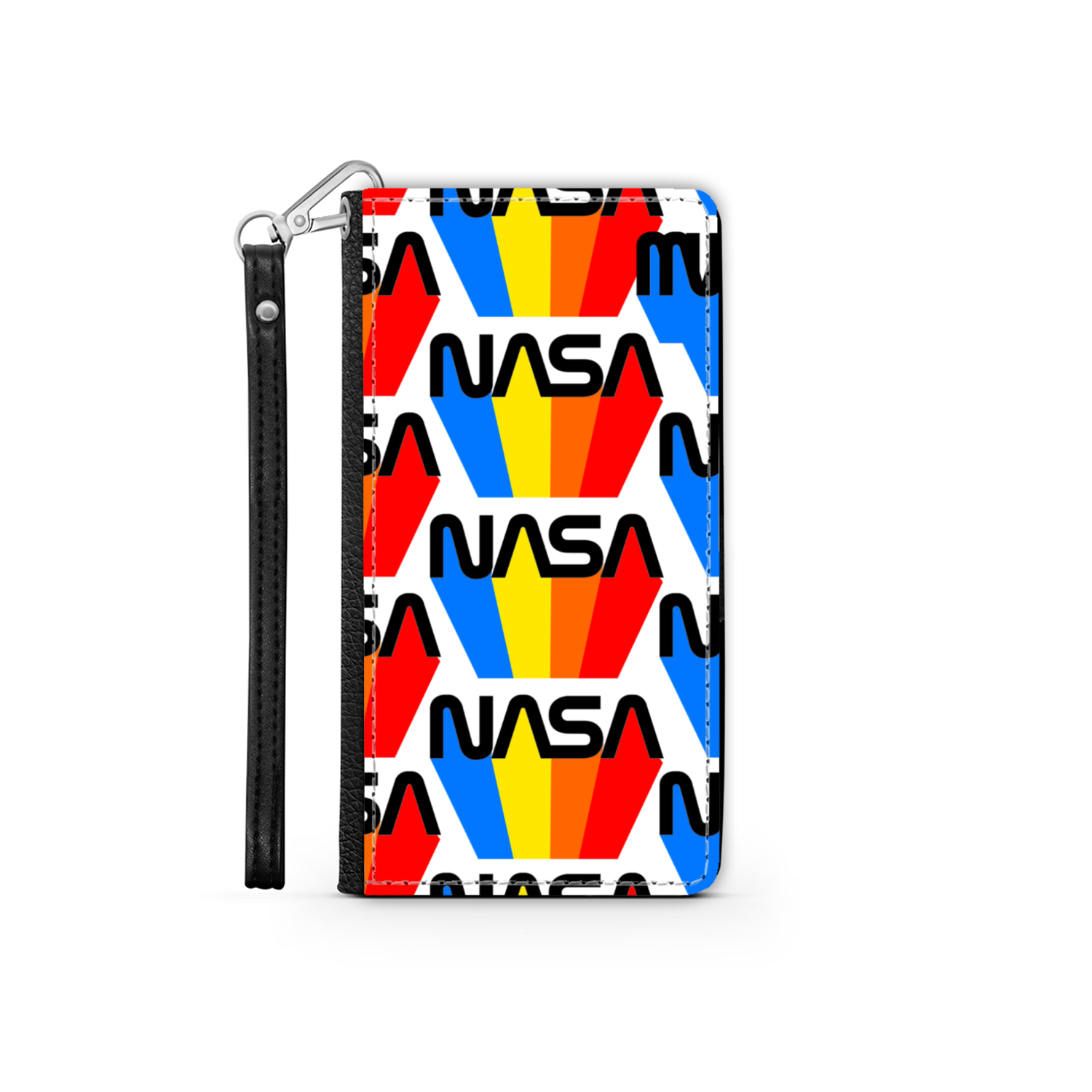 NASA 80's Retro Wallet Phone Case