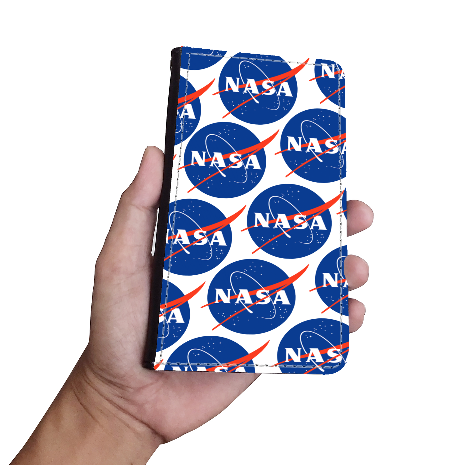 NASA Circle Logo Wallet Phone Case