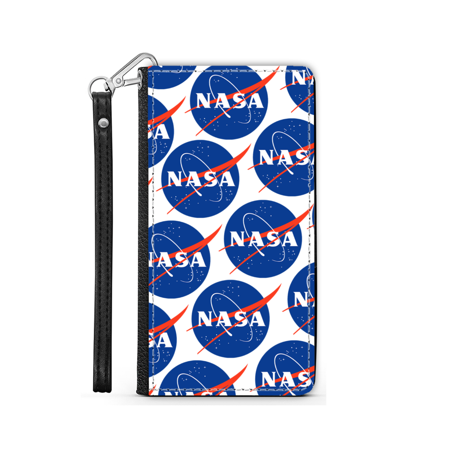 NASA Circle Logo Wallet Phone Case